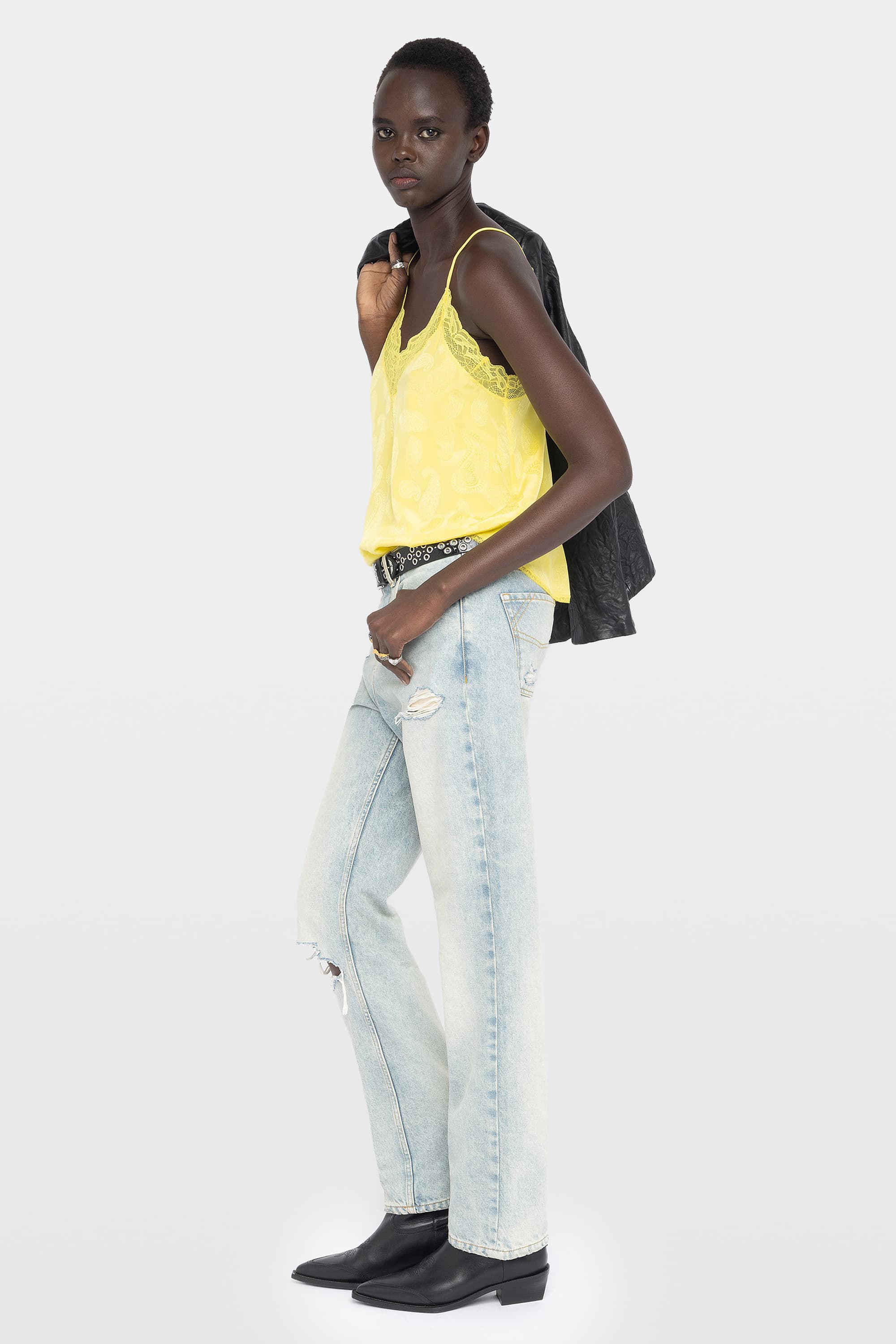 Christy Paisley Silk Camisole