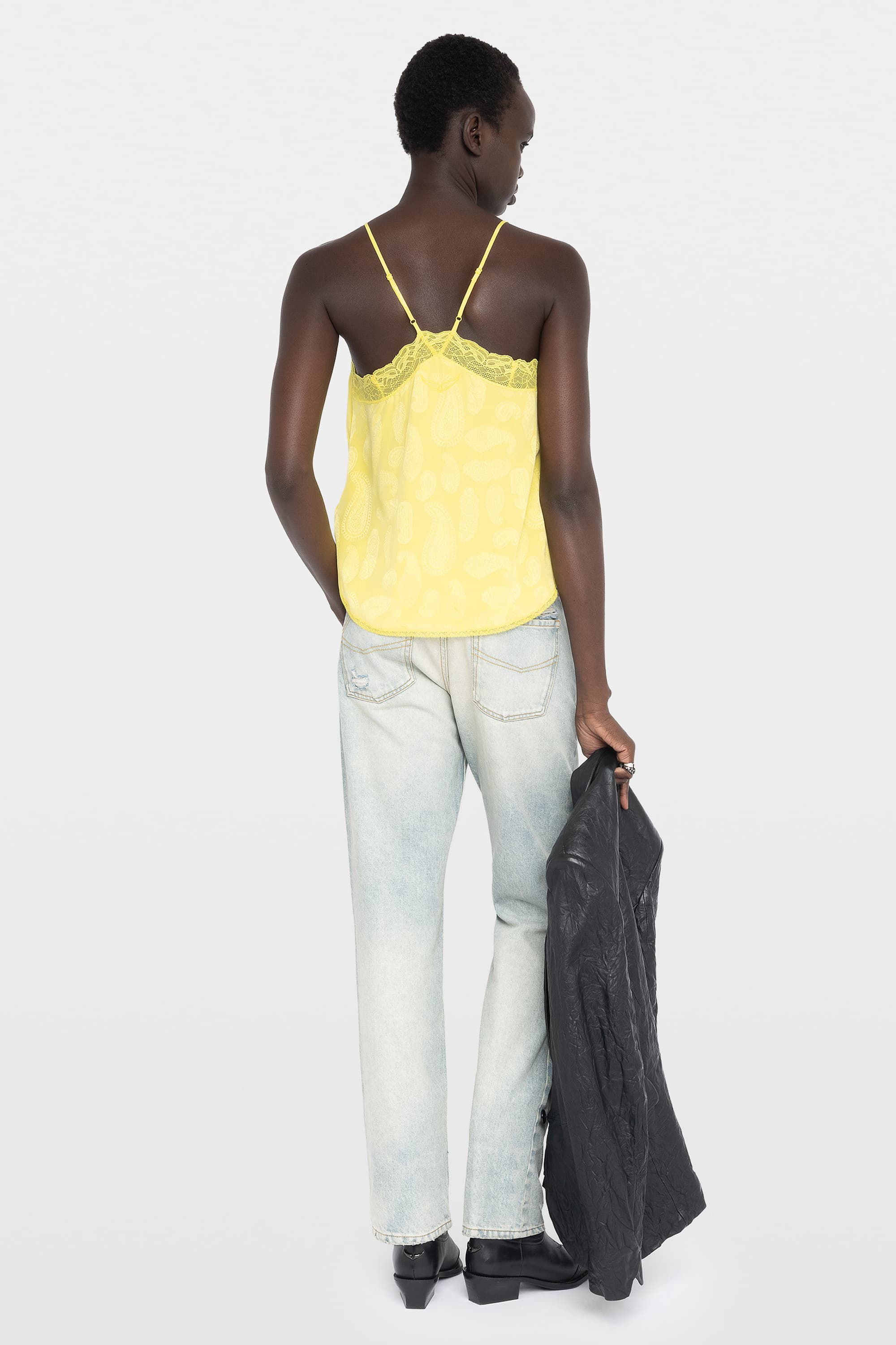 Christy Paisley Silk Camisole