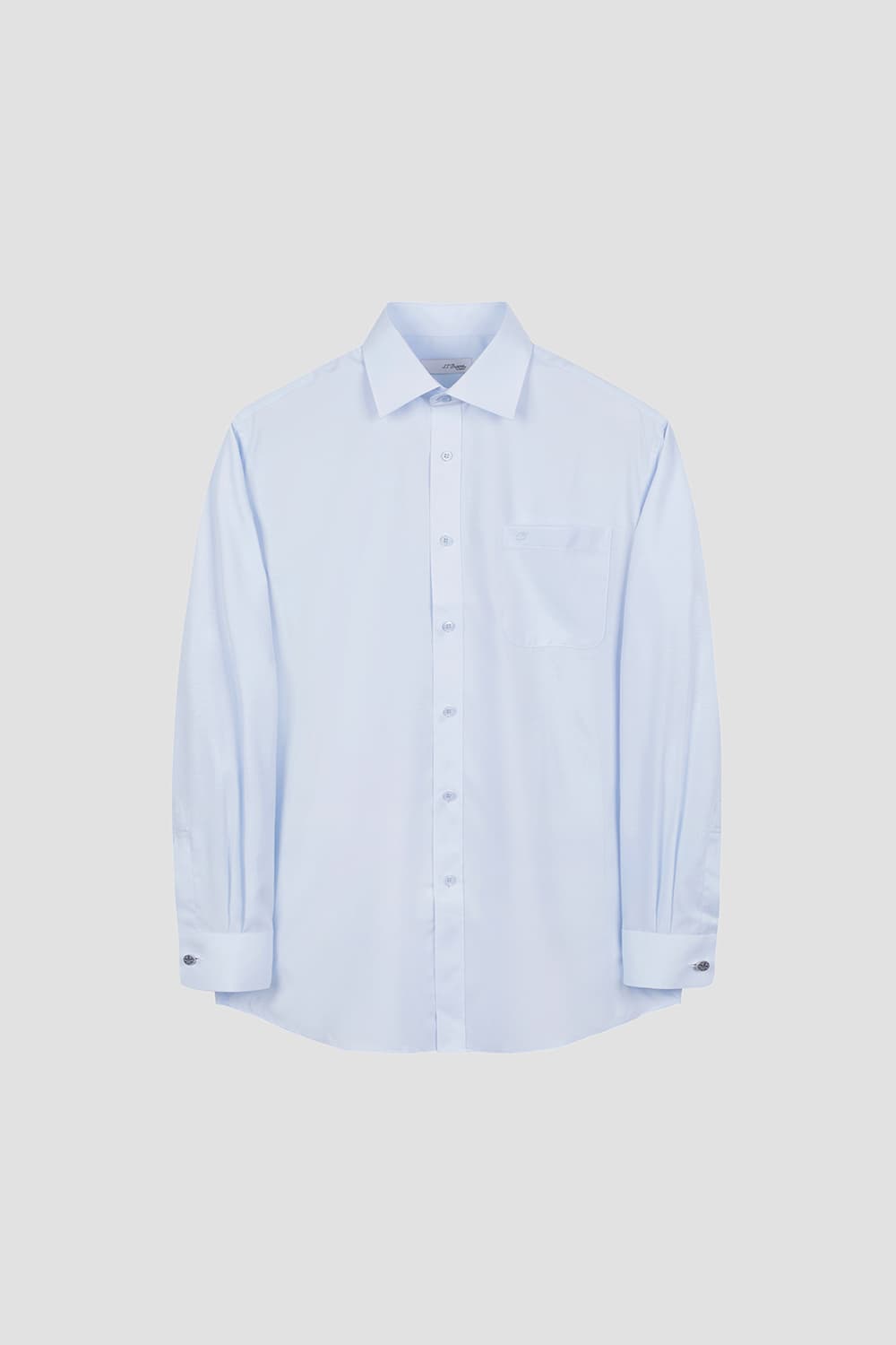 아이스폴 도비 주얼리 단추 109 비즈니스 셔츠 블루 SE6SM11LS109SBU