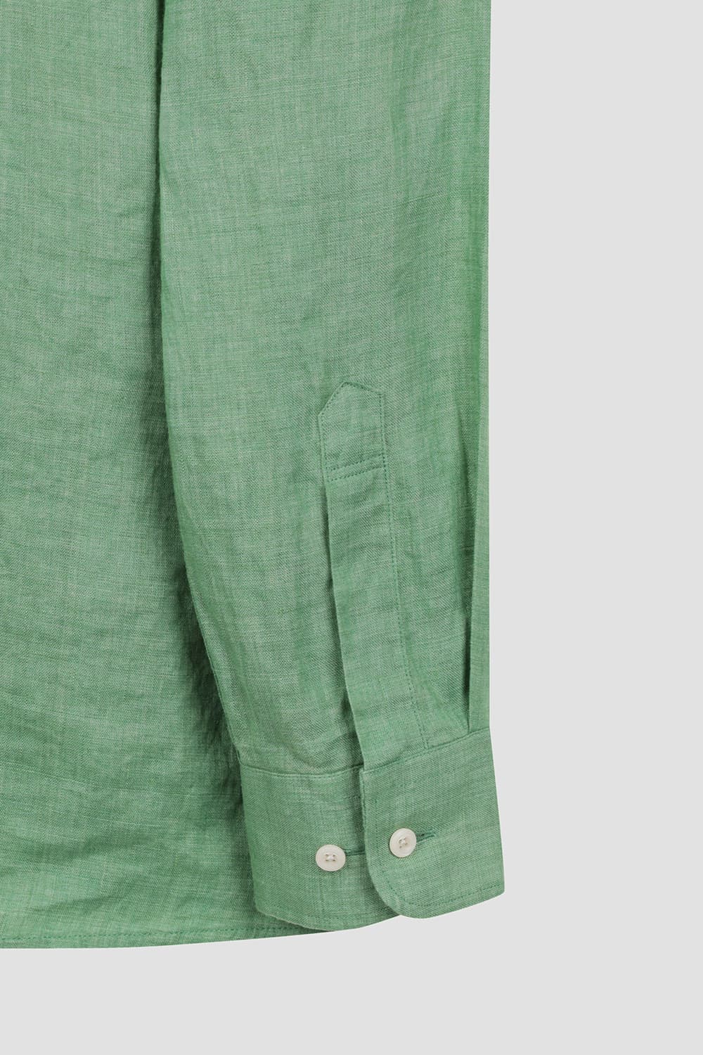 빈티지 린넨 솔리드 330 뉴 캐주얼 핏 셔츠 그린 SE6SM21LS330SGE