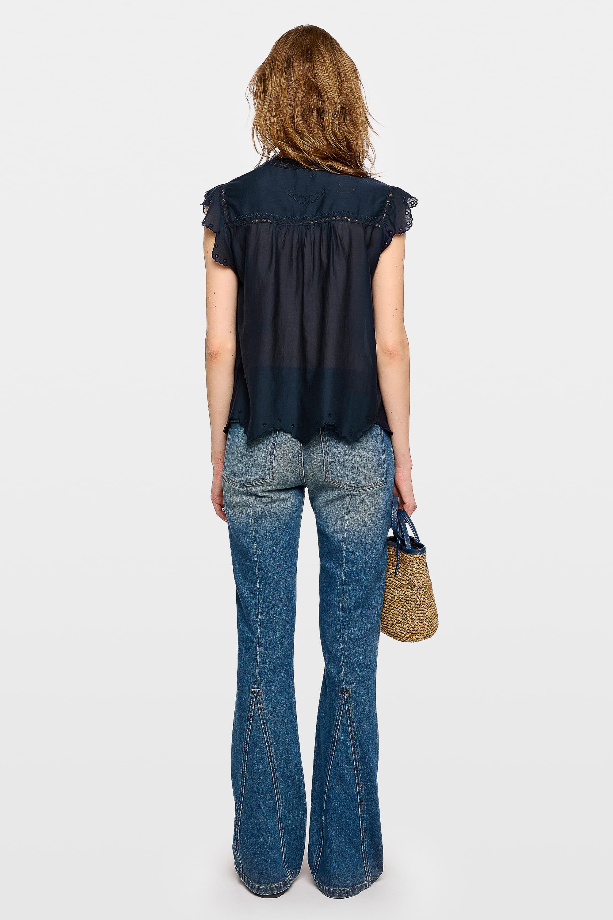 Tika Tomboy Blouse