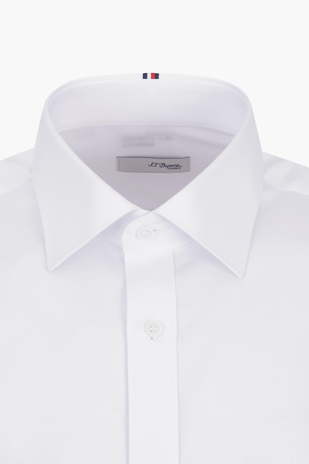 카라 트리콜로르 375 컴포터블 셔츠 화이트 SE5SM21LS375SWH