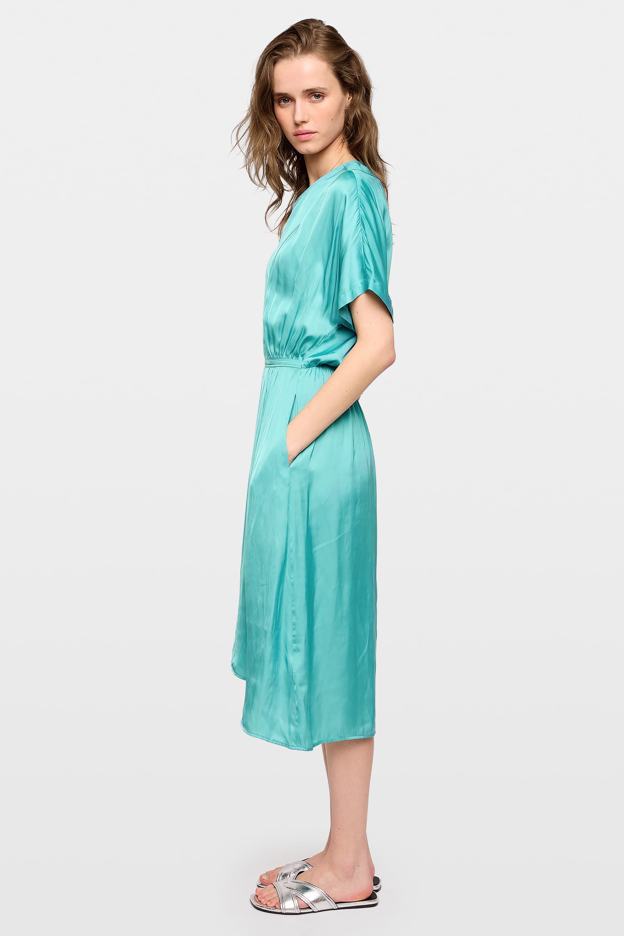 Riaz Satin Dress