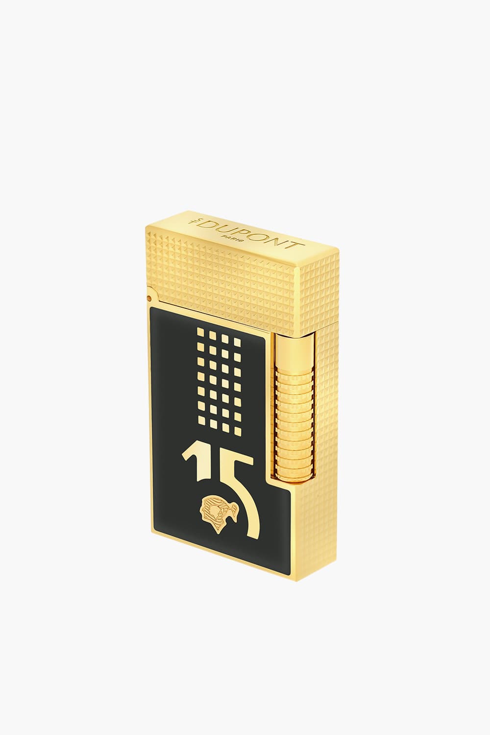 [Limited Set] 코히바 베히케 르글랑 블랙/옐로골드 라이터 + 슬립 케이스