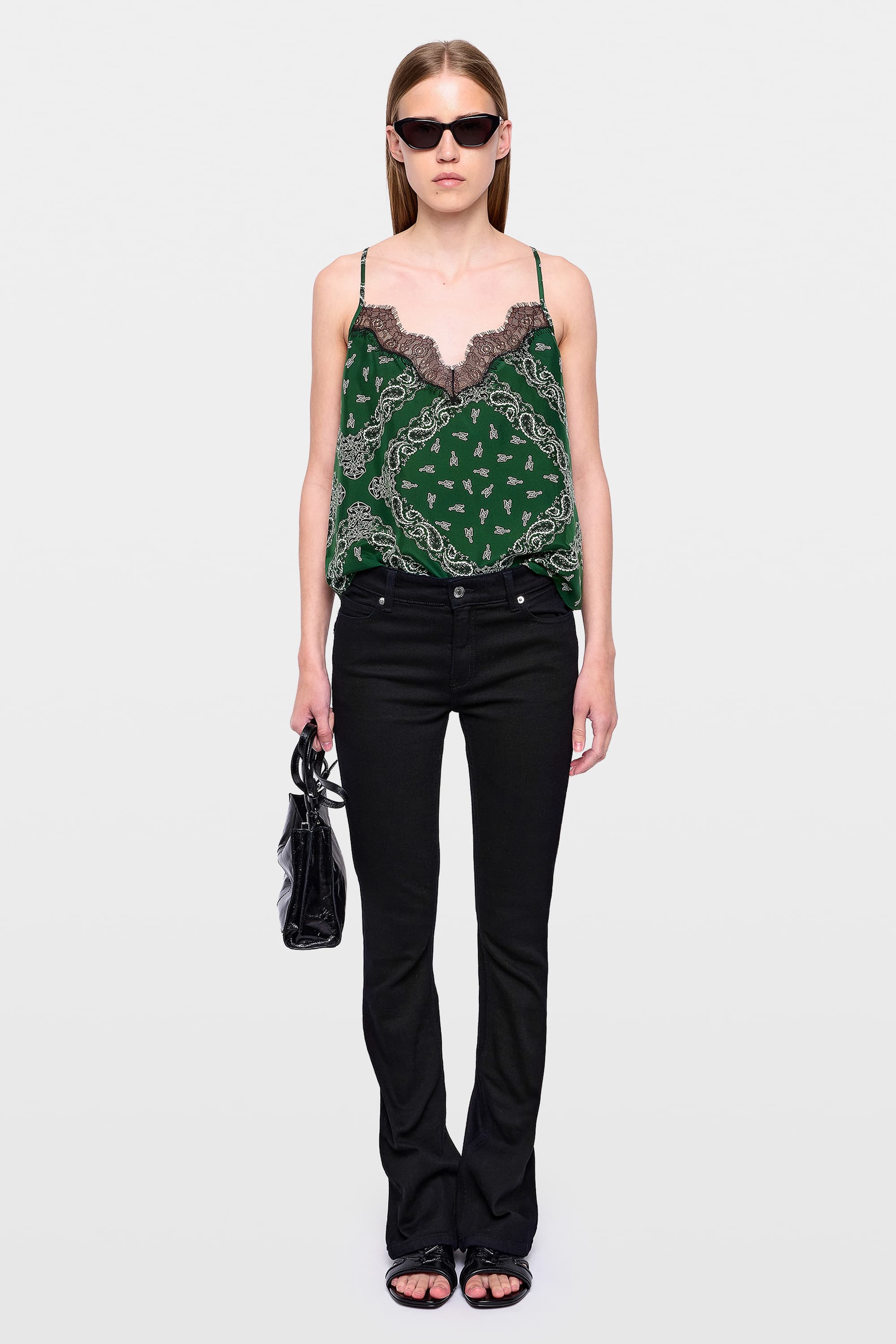 Cespa Bandana Silk Camisole