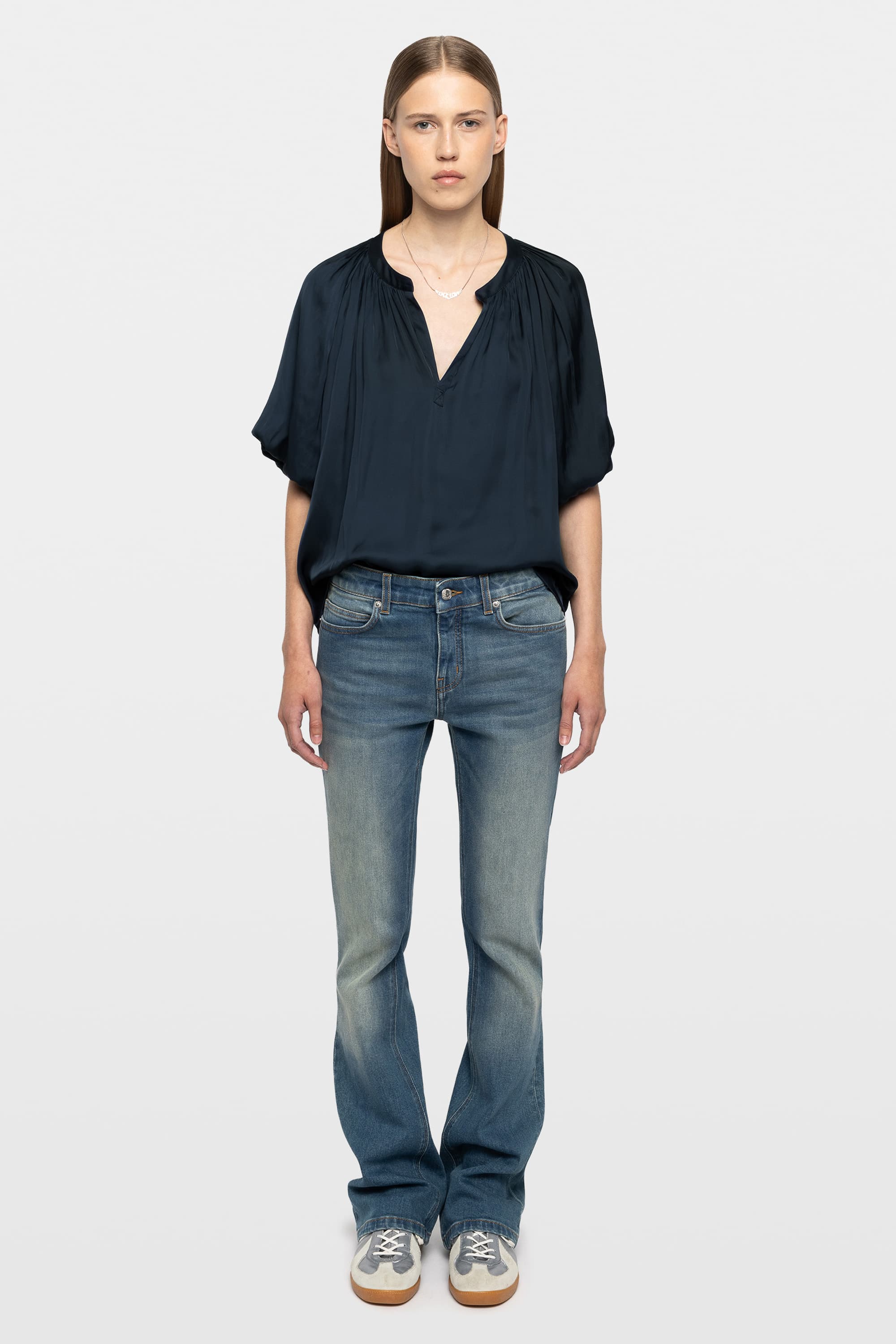 Teko Satin Blouse