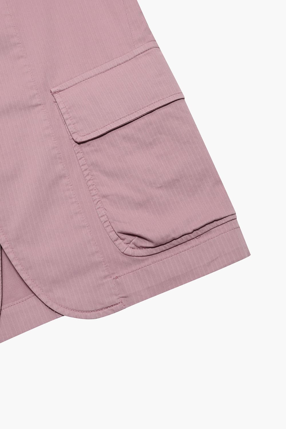 코튼 빅버튼 포켓 901 핑크 하프 코트