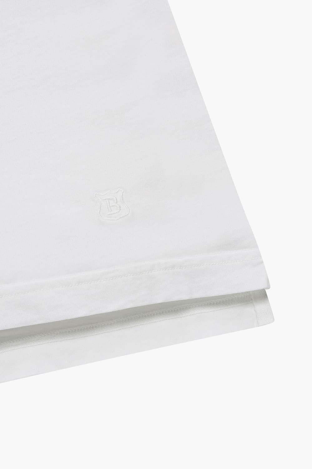 코튼 폴로 긴소매 티셔츠 67880P360009