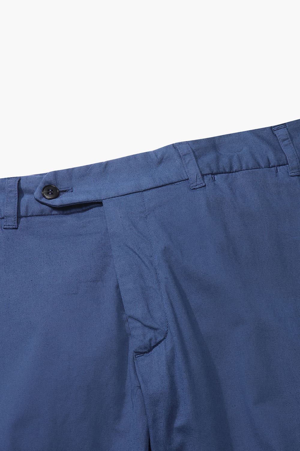 코튼 세미와이드 네이비 팬츠