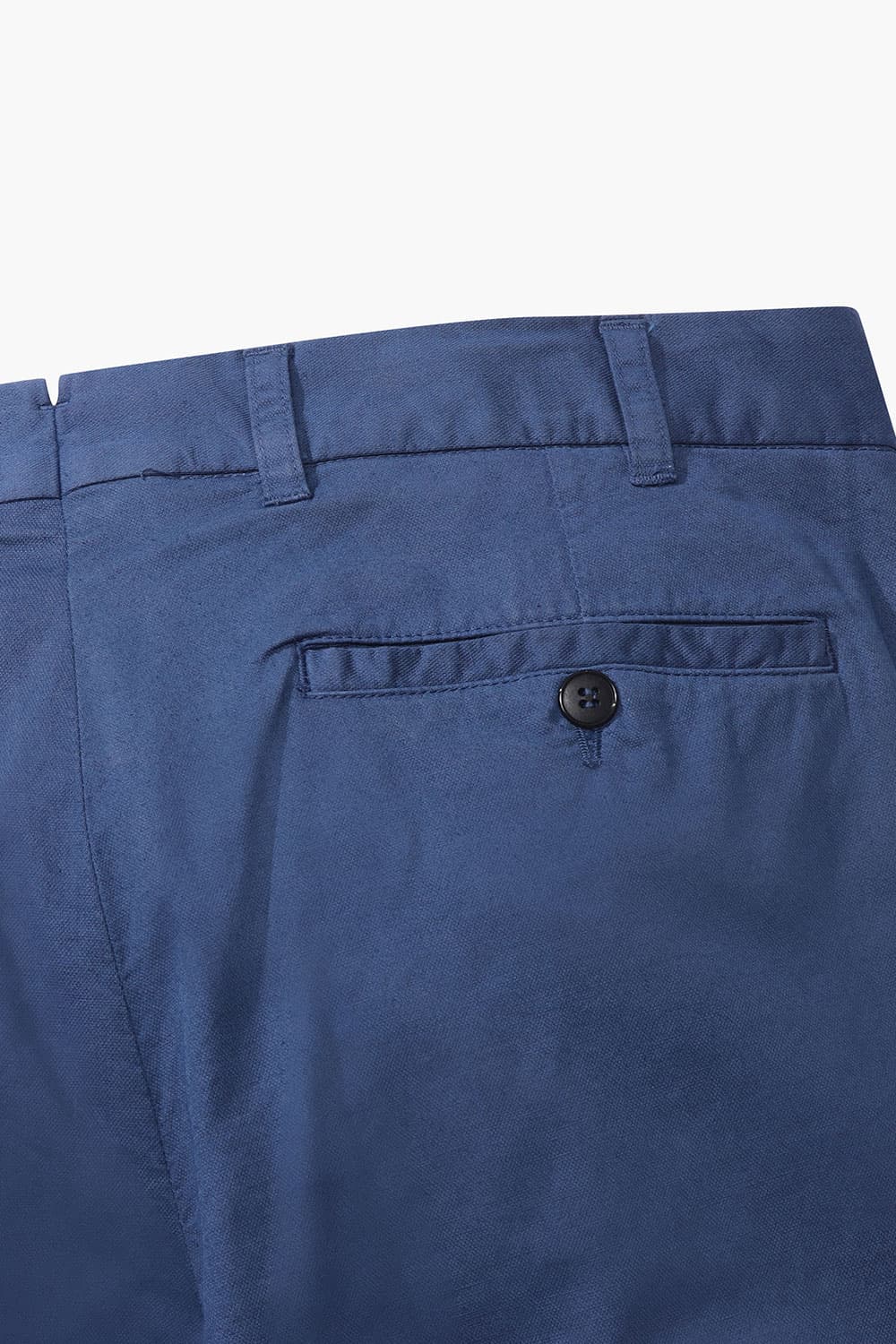 코튼 세미와이드 네이비 팬츠