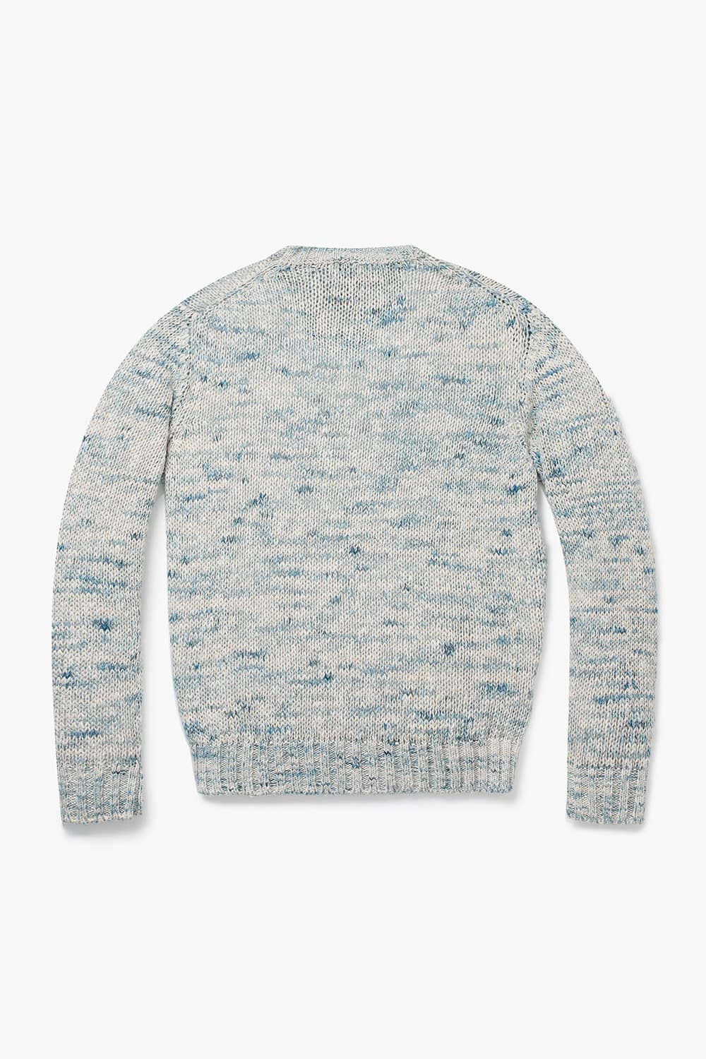 CREW NECK 린넨믹스 스웨터 QE4SMDBKN003Q62