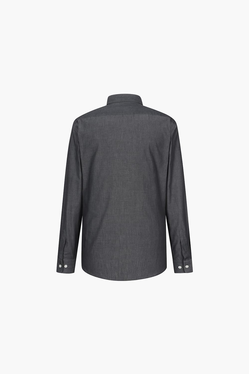 데님라이크 포켓 트리콜로르 956 뉴 캐주얼 셔츠 그레이 SE4SM22LS956SGY