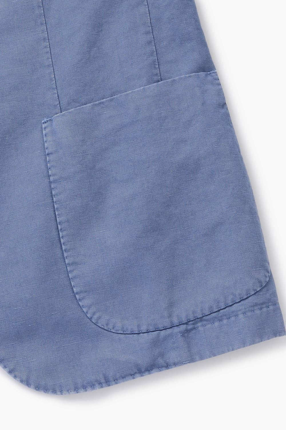 시그니처 셰비 자켓 가먼트다잉 블루 RE4SMBAJA101R62