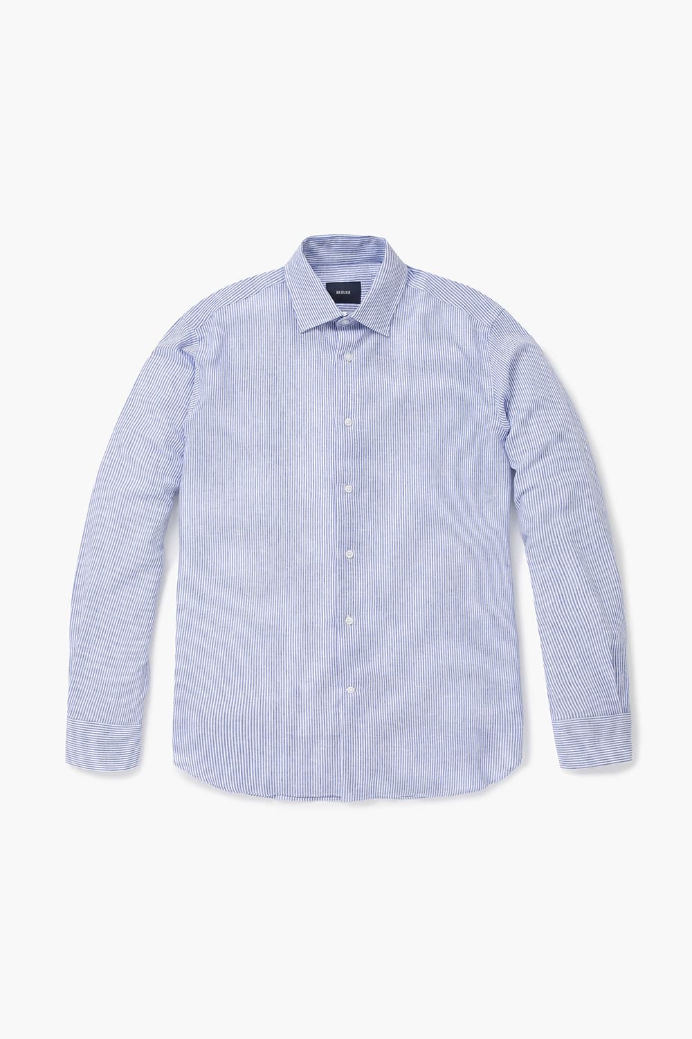 린넨 혼방 스트라이프 셔츠 ORI20202