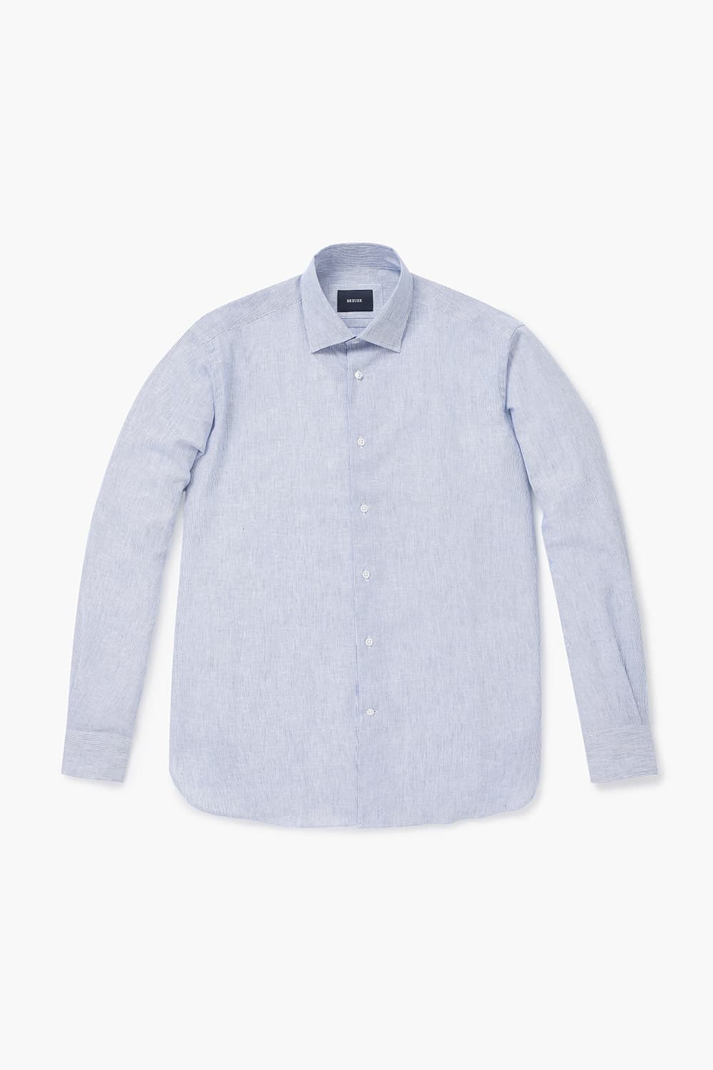 린넨 혼방 스트라이프 셔츠 ORI20102