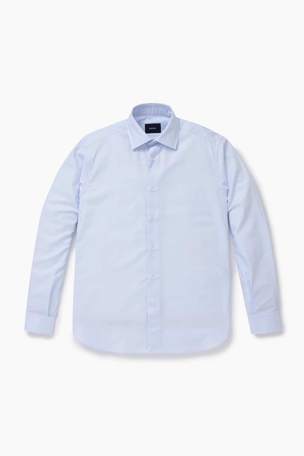 코튼 솔리드 도비 셔츠 블루 RE4SMBASH805R62