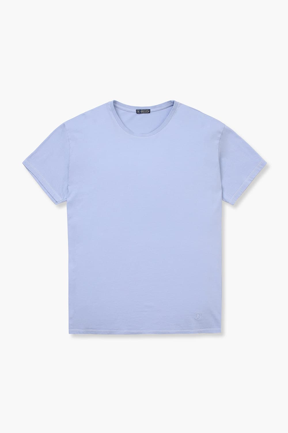 코튼 베이직 크루넥 반소매 티셔츠 66031BP462515