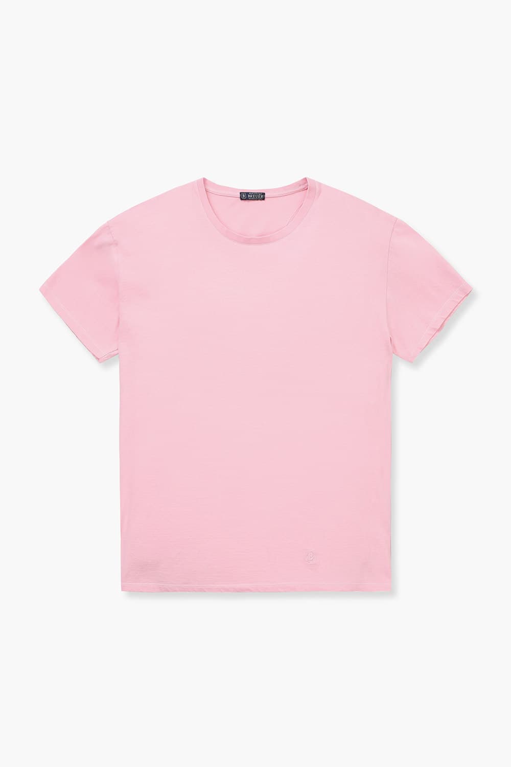 코튼 베이직 크루넥 반소매 티셔츠 66031BP462513