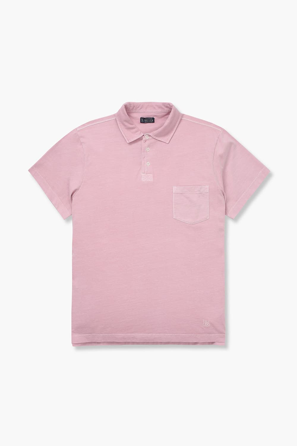 코튼 버튼 다운 포켓 반소매 티셔츠 69170P461813