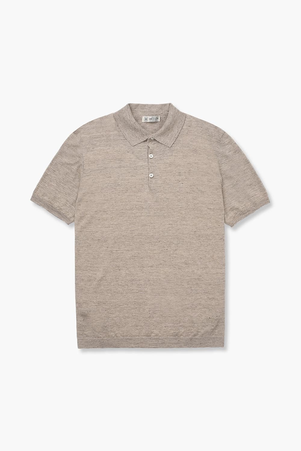 린넨 폴로 반소매 니트 BML022P452405