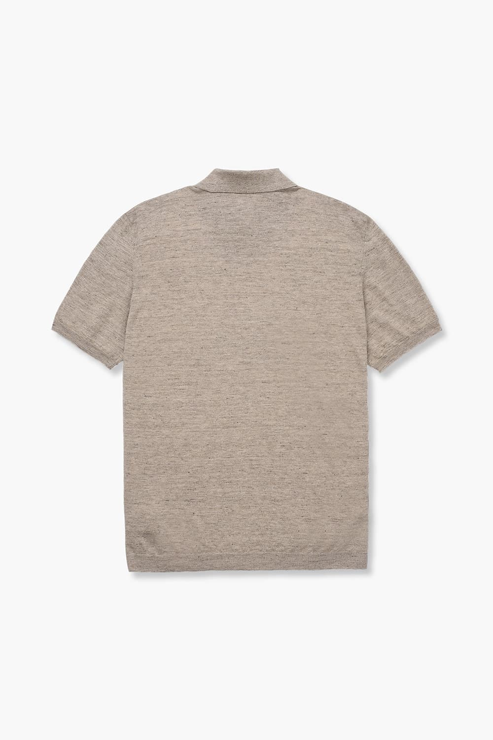 린넨 폴로 반소매 니트 BML022P452405