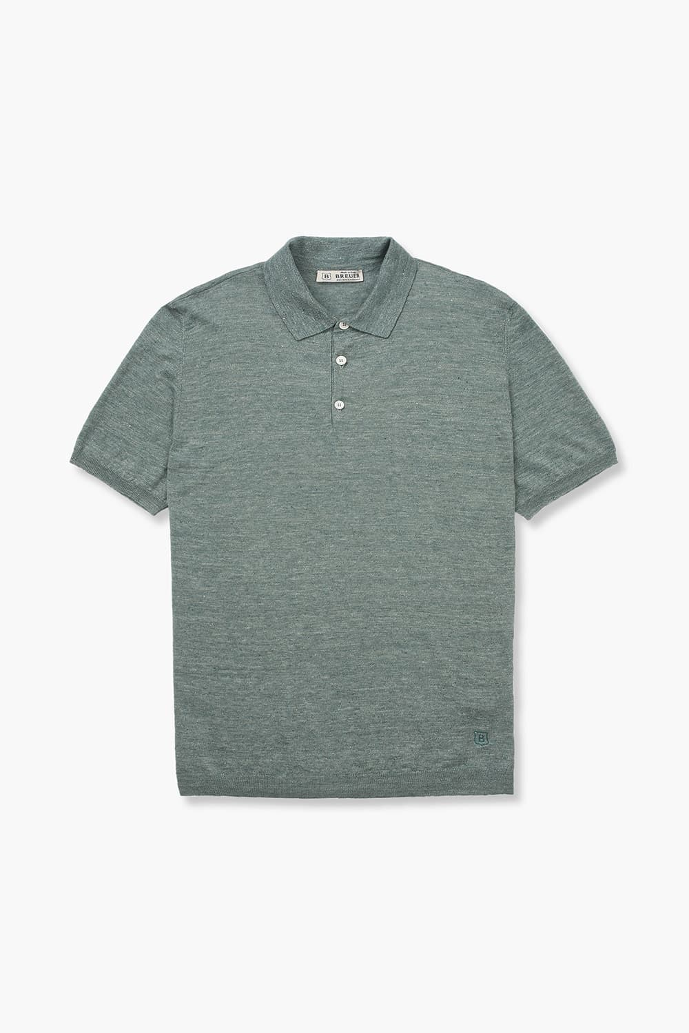 린넨 폴로 반소매 니트 BML022P452404