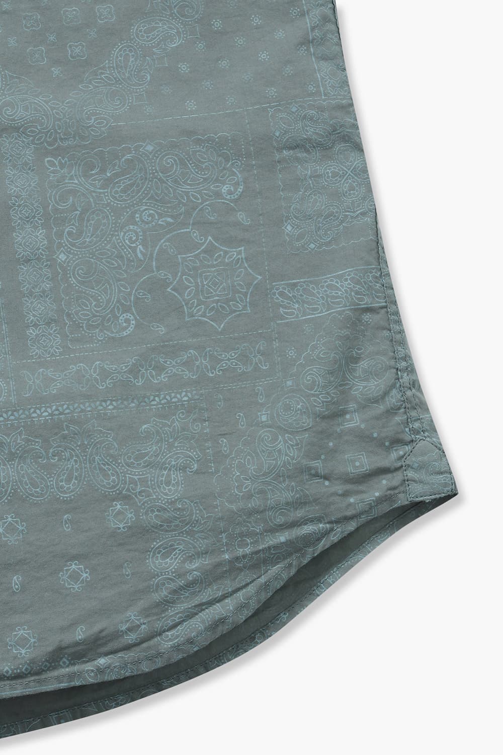 PITT 코튼 웨스턴 패턴 버튼 다운 카라 셔츠 BB07038 78