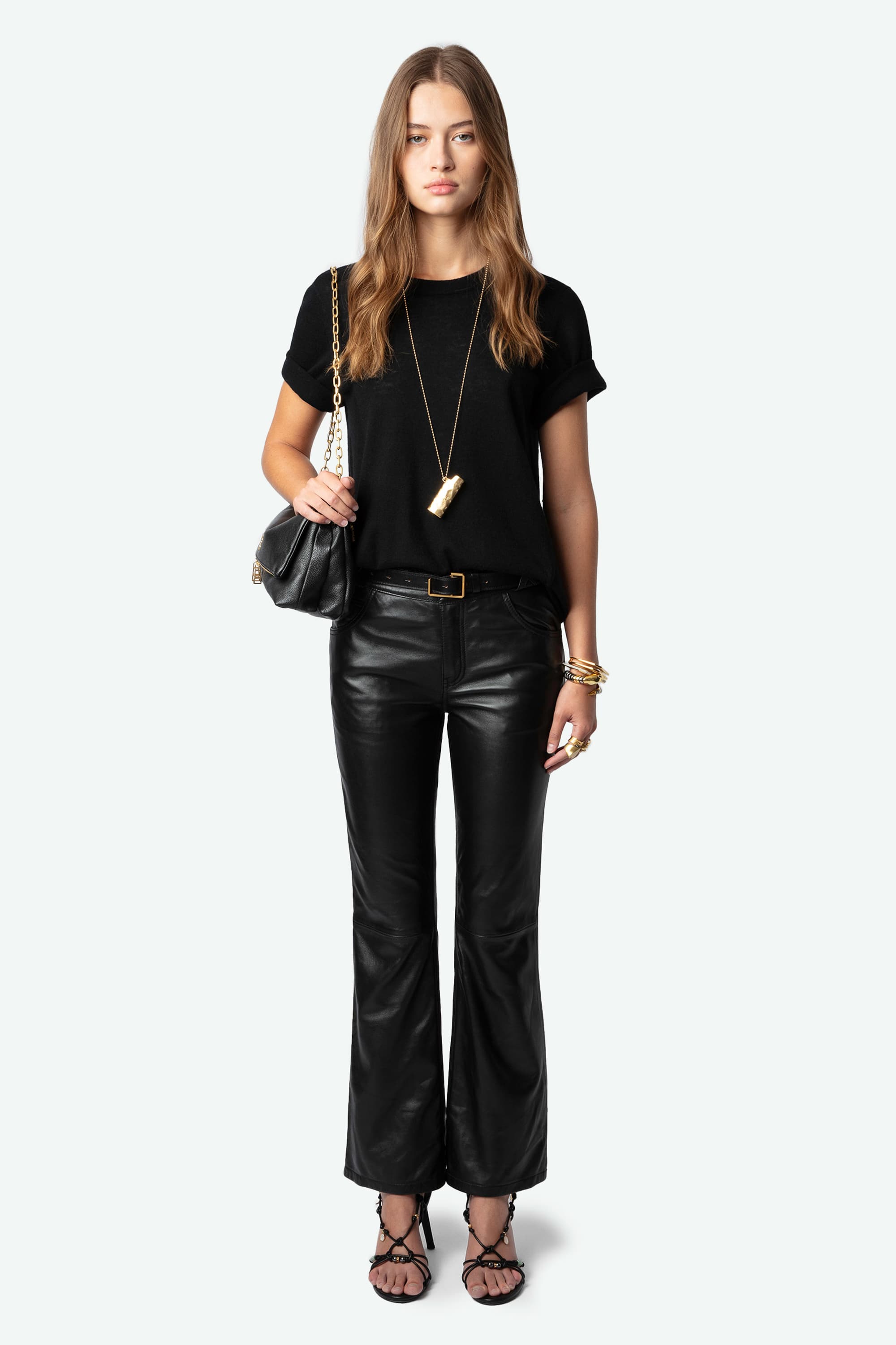 Push Leather Pants