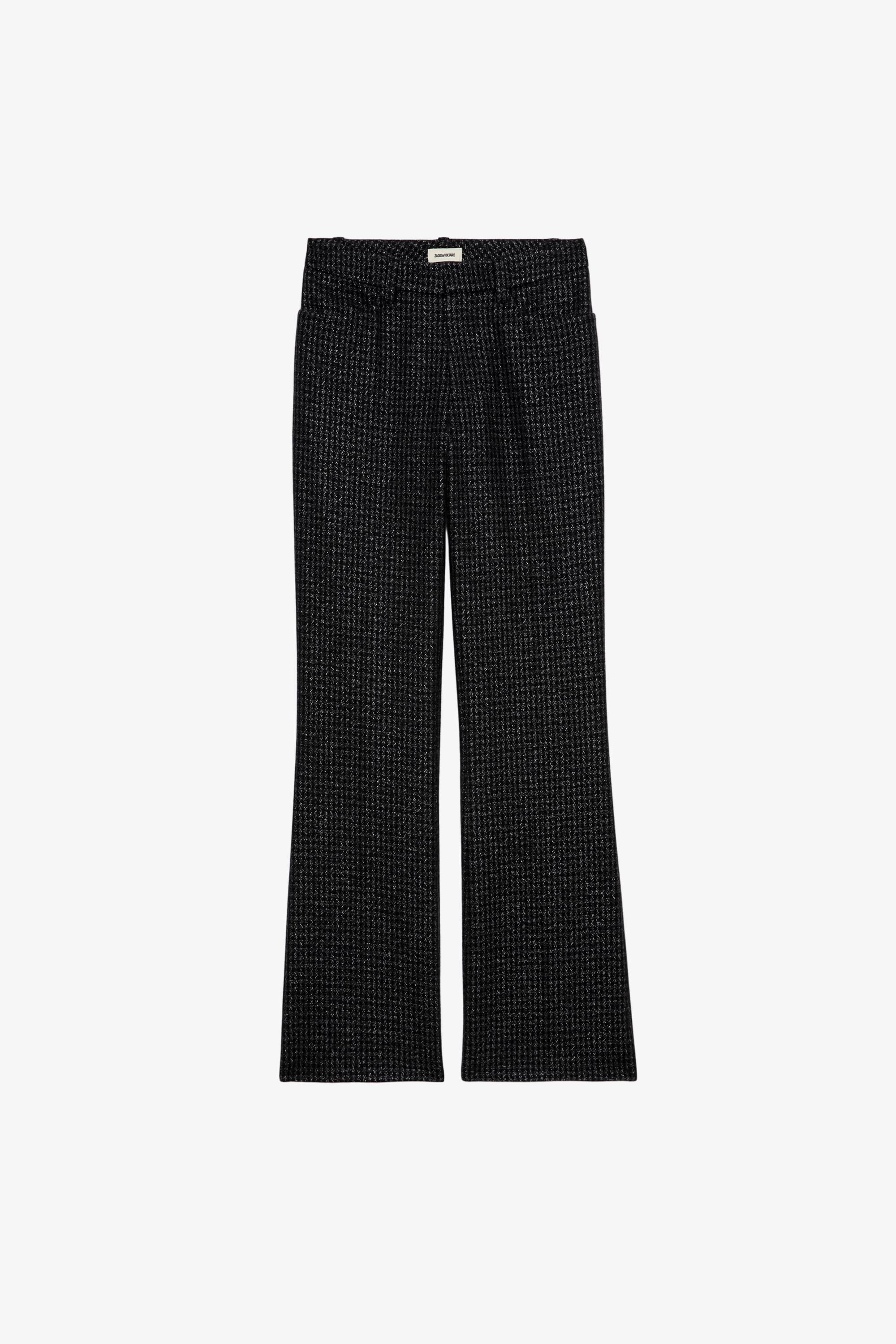 Pistol Check Wool Pants