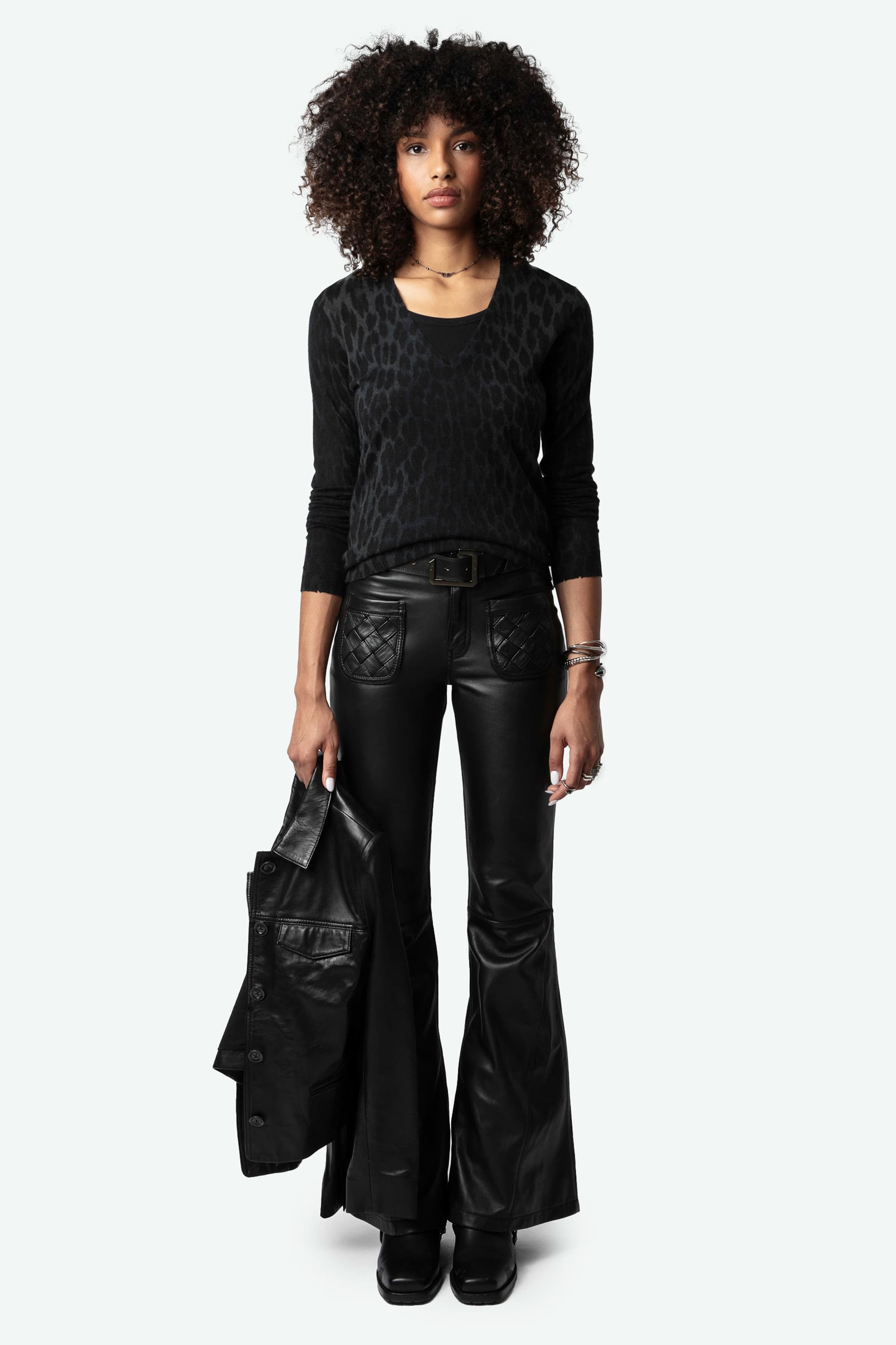 Rivy Leopard Cashmere Knit