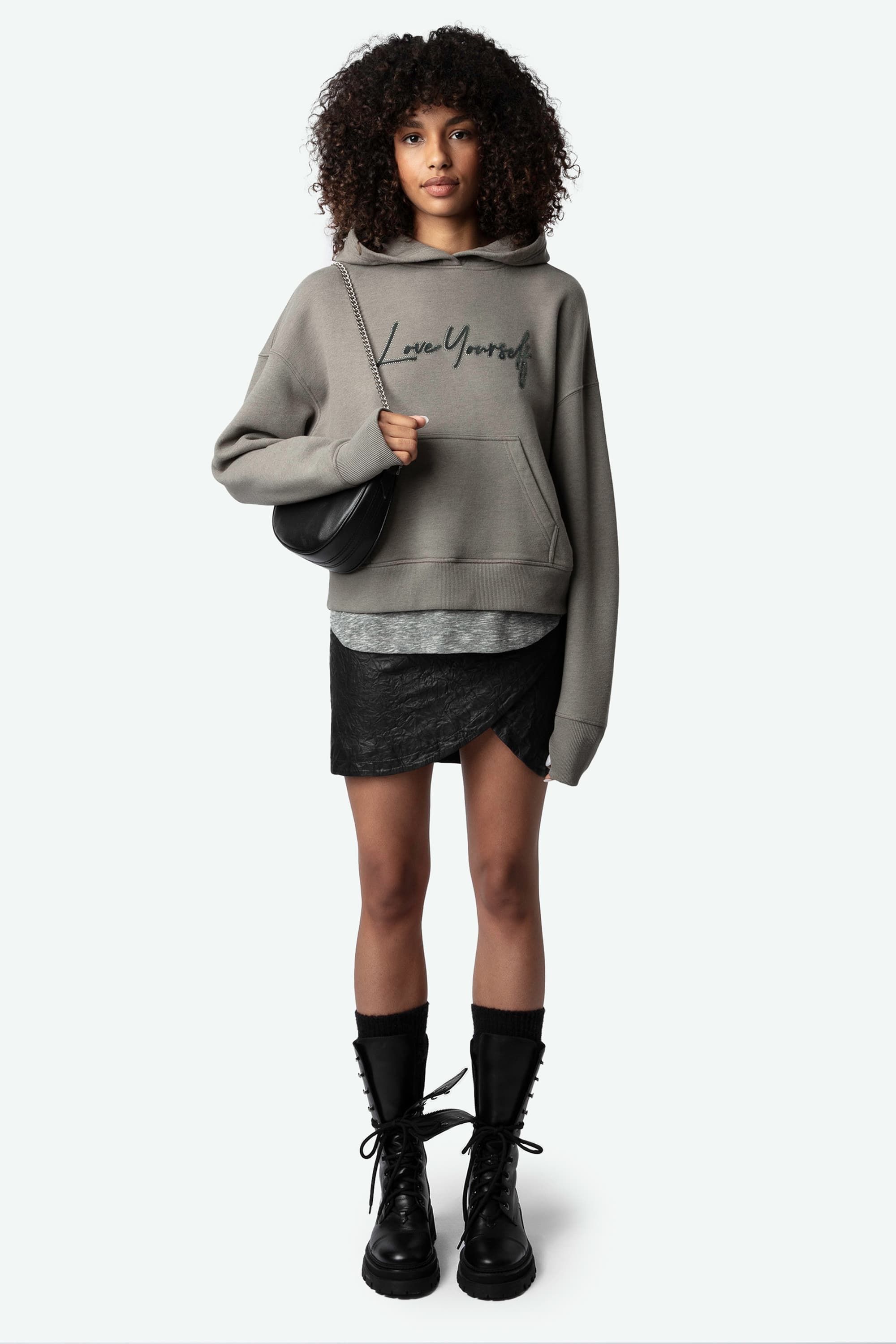 Mia Love Yourself Strass Sweatshirt