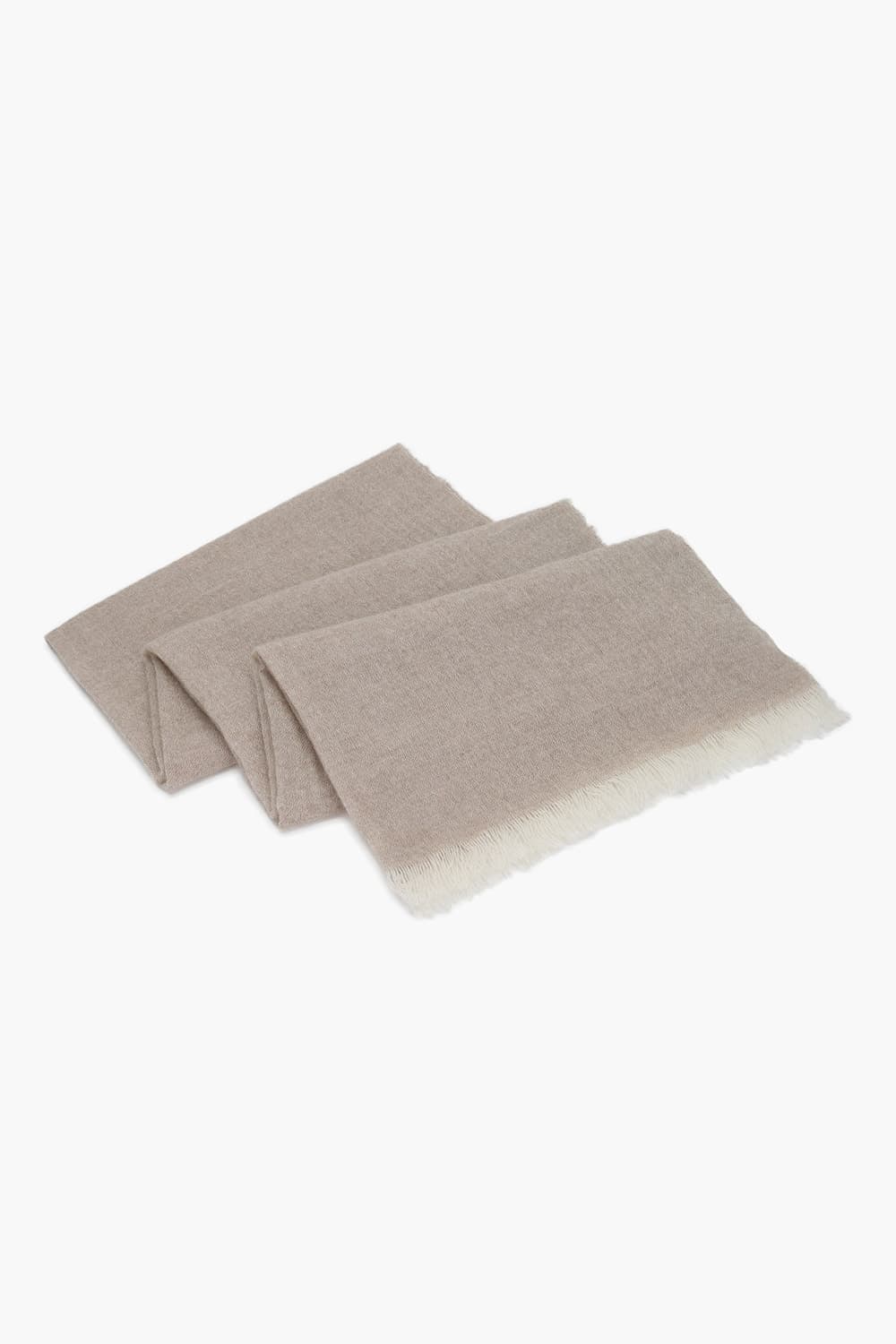 캐시미어 100 SOLID CASHMERE 머플러 베이지 RE4FMBBSC101R15