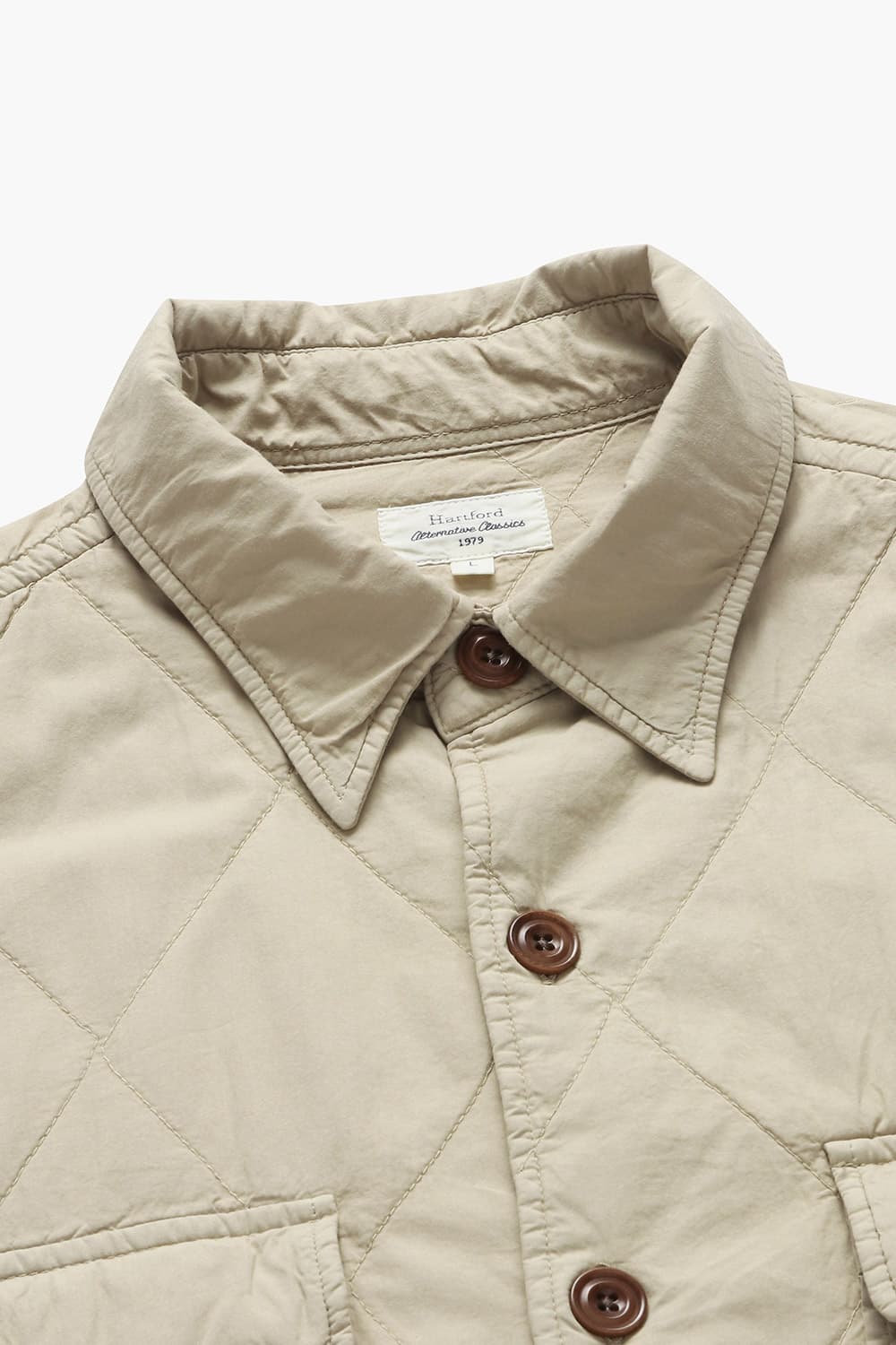 코튼 100 PETER PAT 아우터 라이트 브라운 QE4FMHTOT001Q80