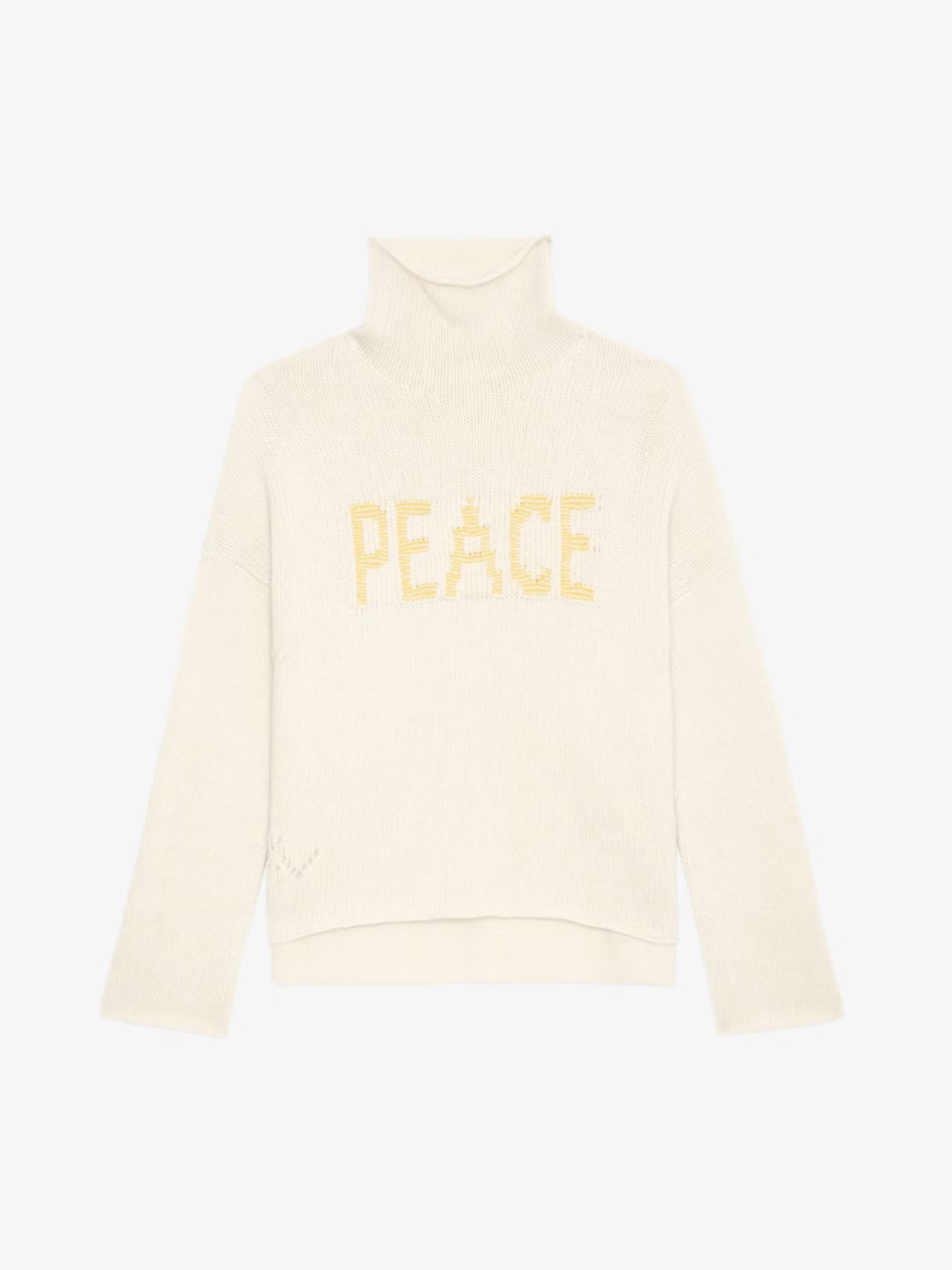 Almy Peace Wool Sweater