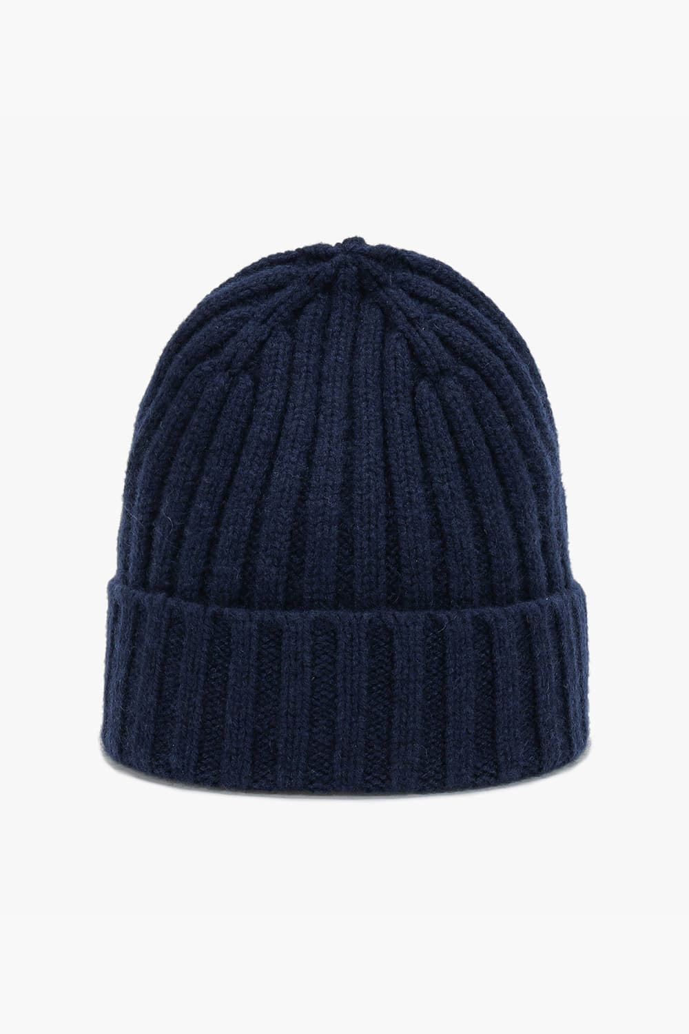 울 믹스 CASHMERE BEANIE 모자 네이비 QE4FMHTHT103Q66