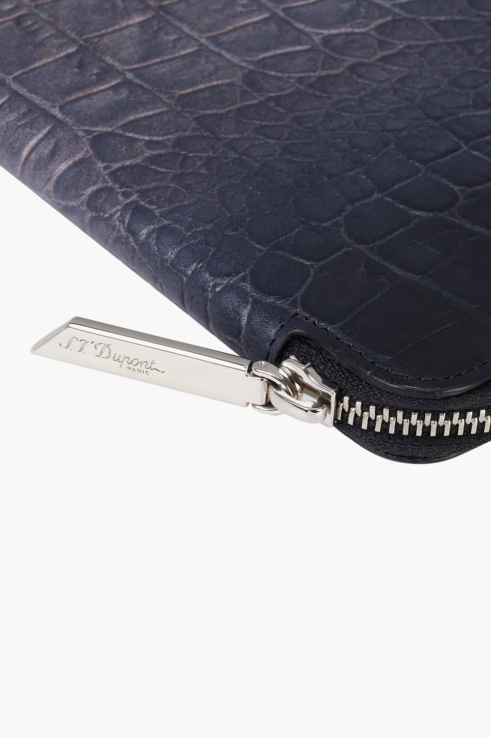 24 르글랑 아뜰리에 크로코패턴 컨퍼런스 패드 클러치 블랙 CG190574Z