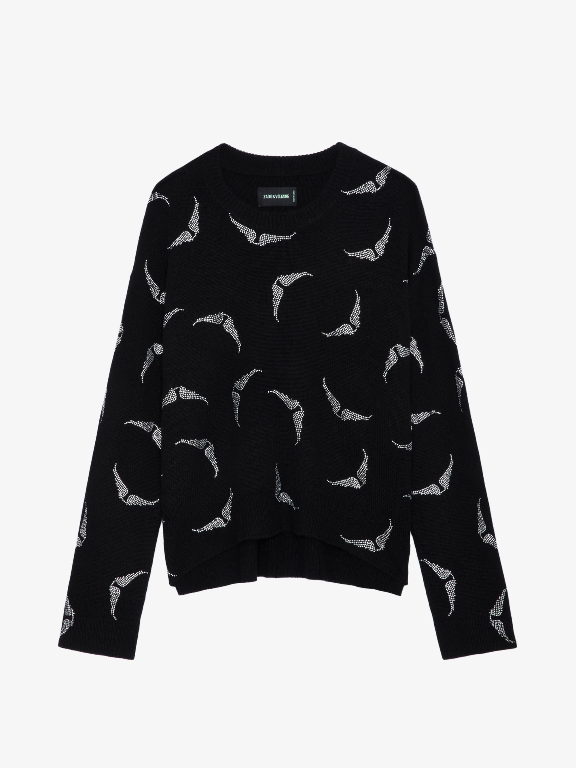 Markus Wing Strass Cashmere Sweater
