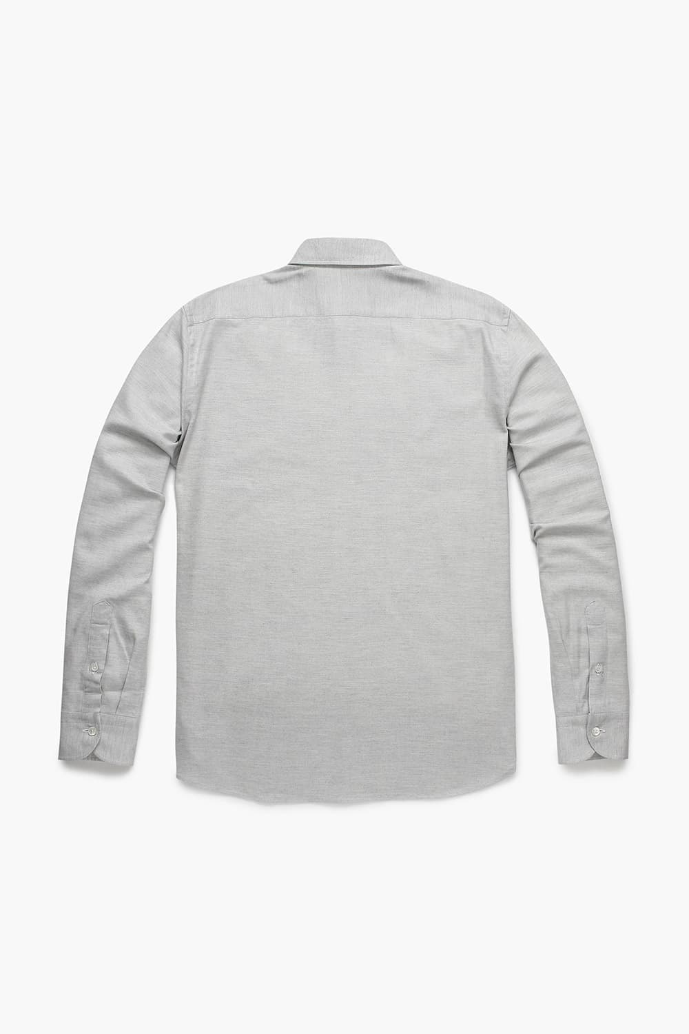 면 믹스 Solid Herringbon Flanelle그레이 셔츠 RE4FMBASH306R92