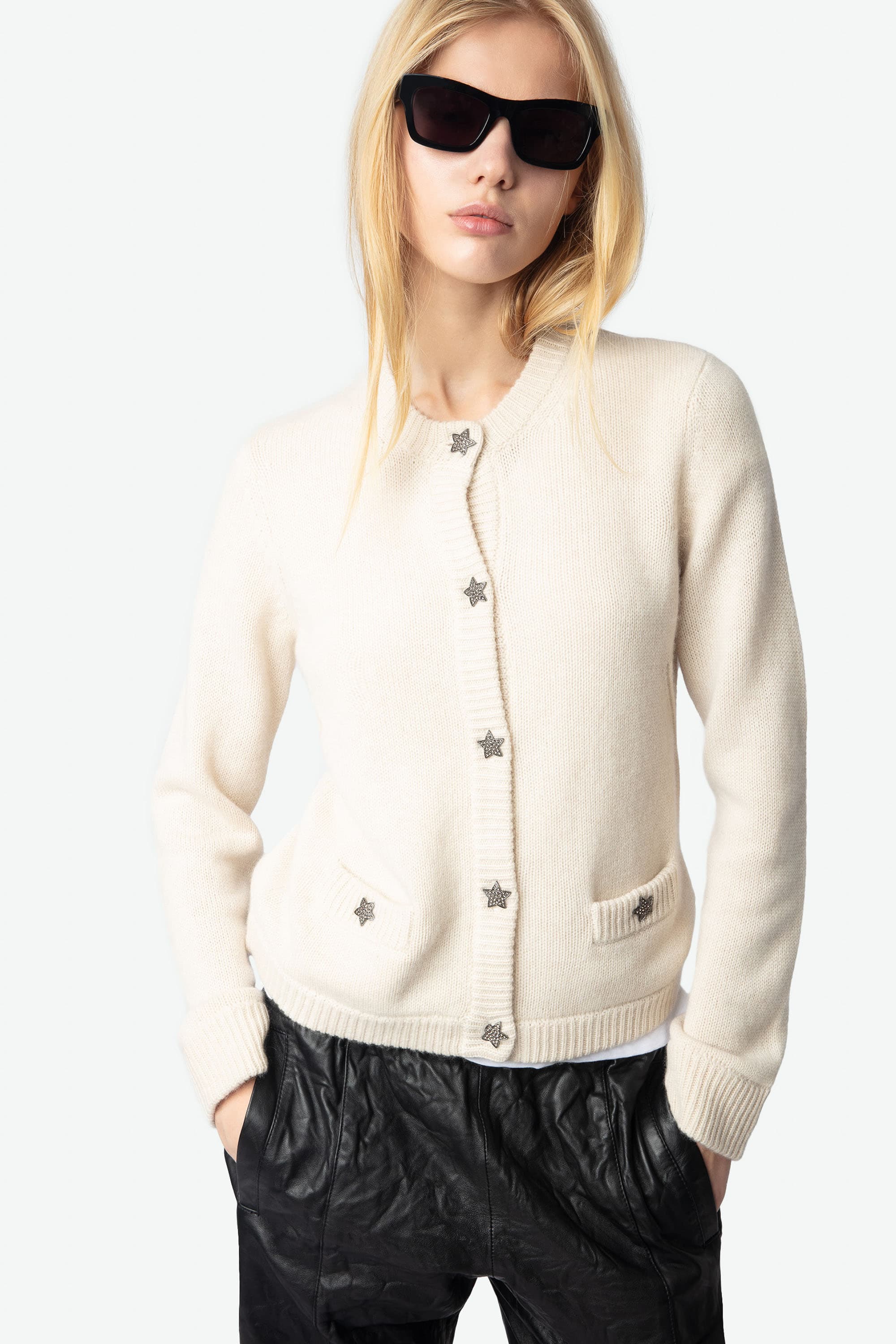 Marcya Cashmere Cardigan