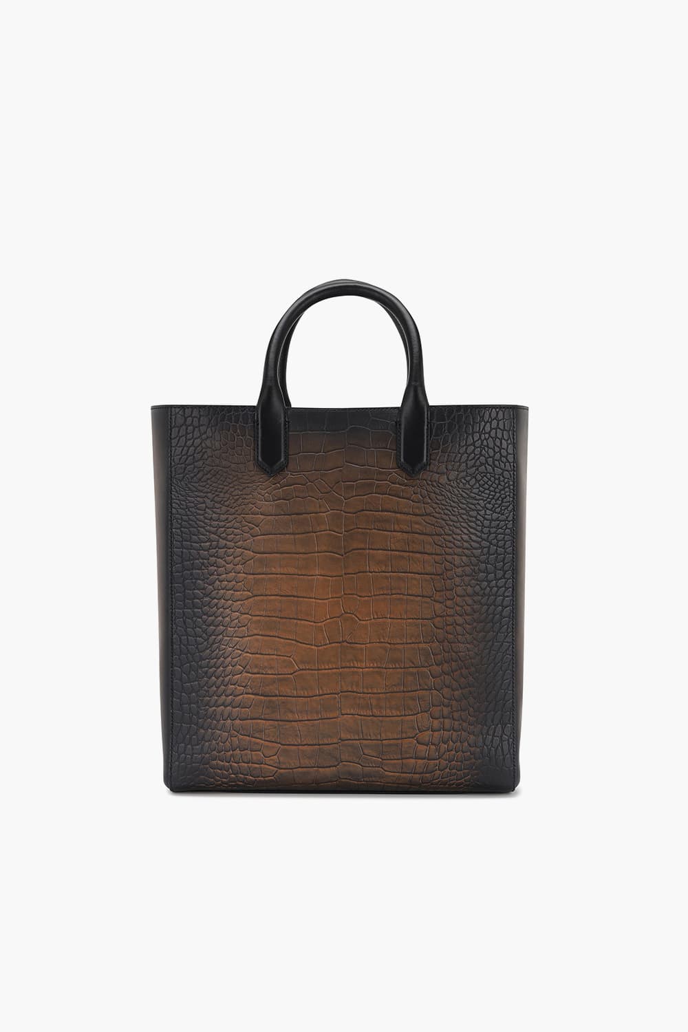 24 르글랑 아뜰리에 크로코패턴 토트백(와인&시가백) 하바나 CG141455Z