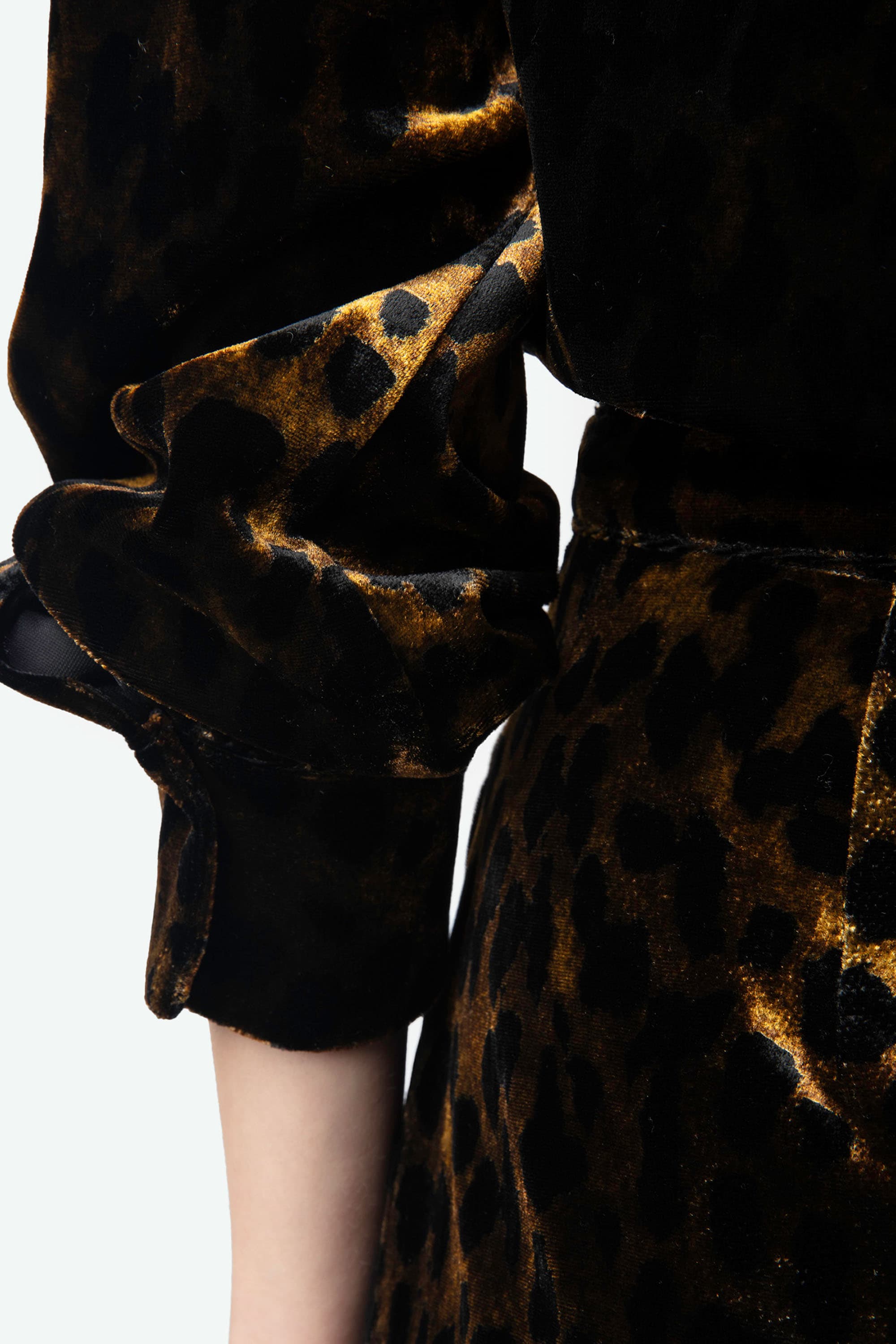 Rulipe Leopard Velvet Dress