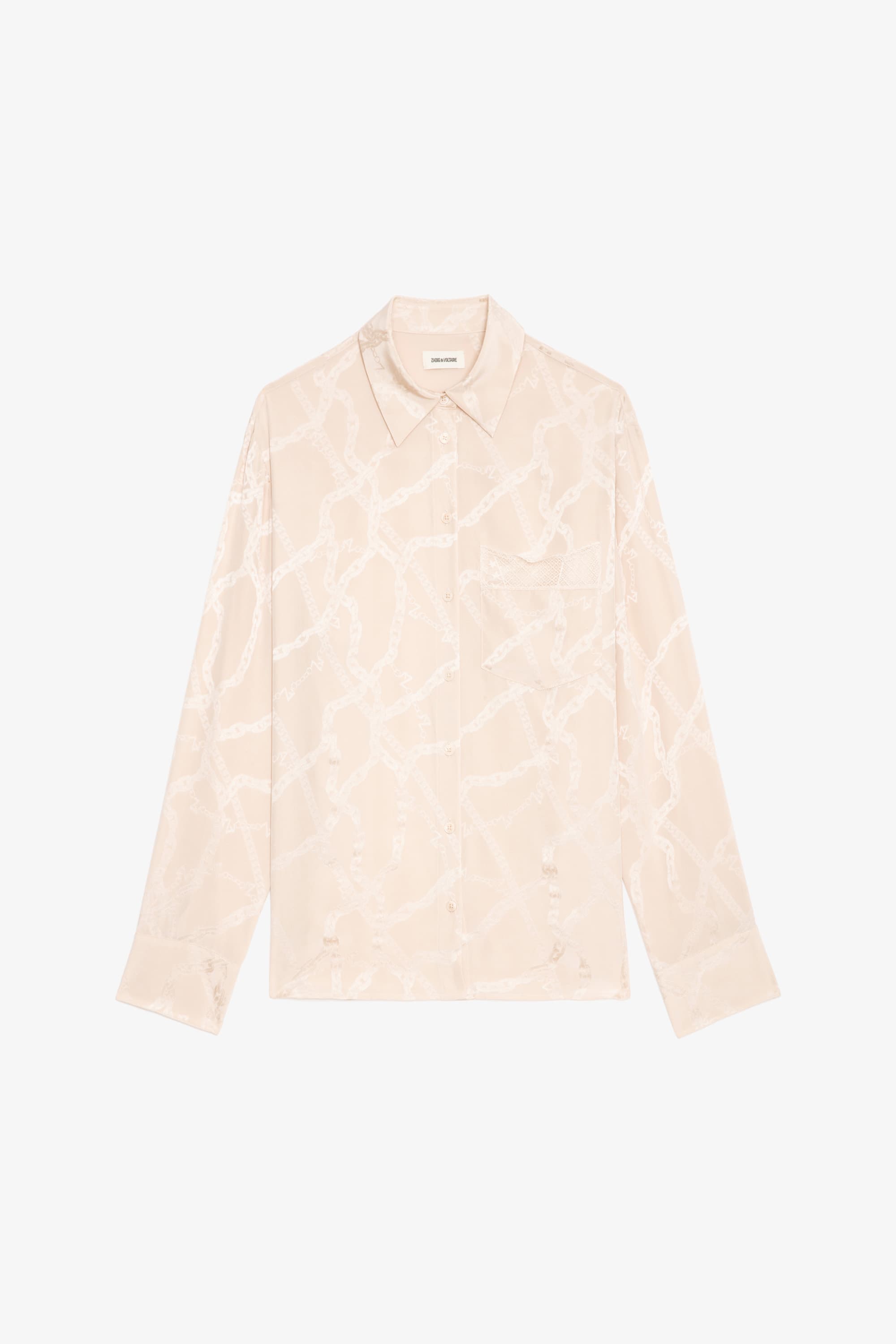 Morning Chain Silk Shirt