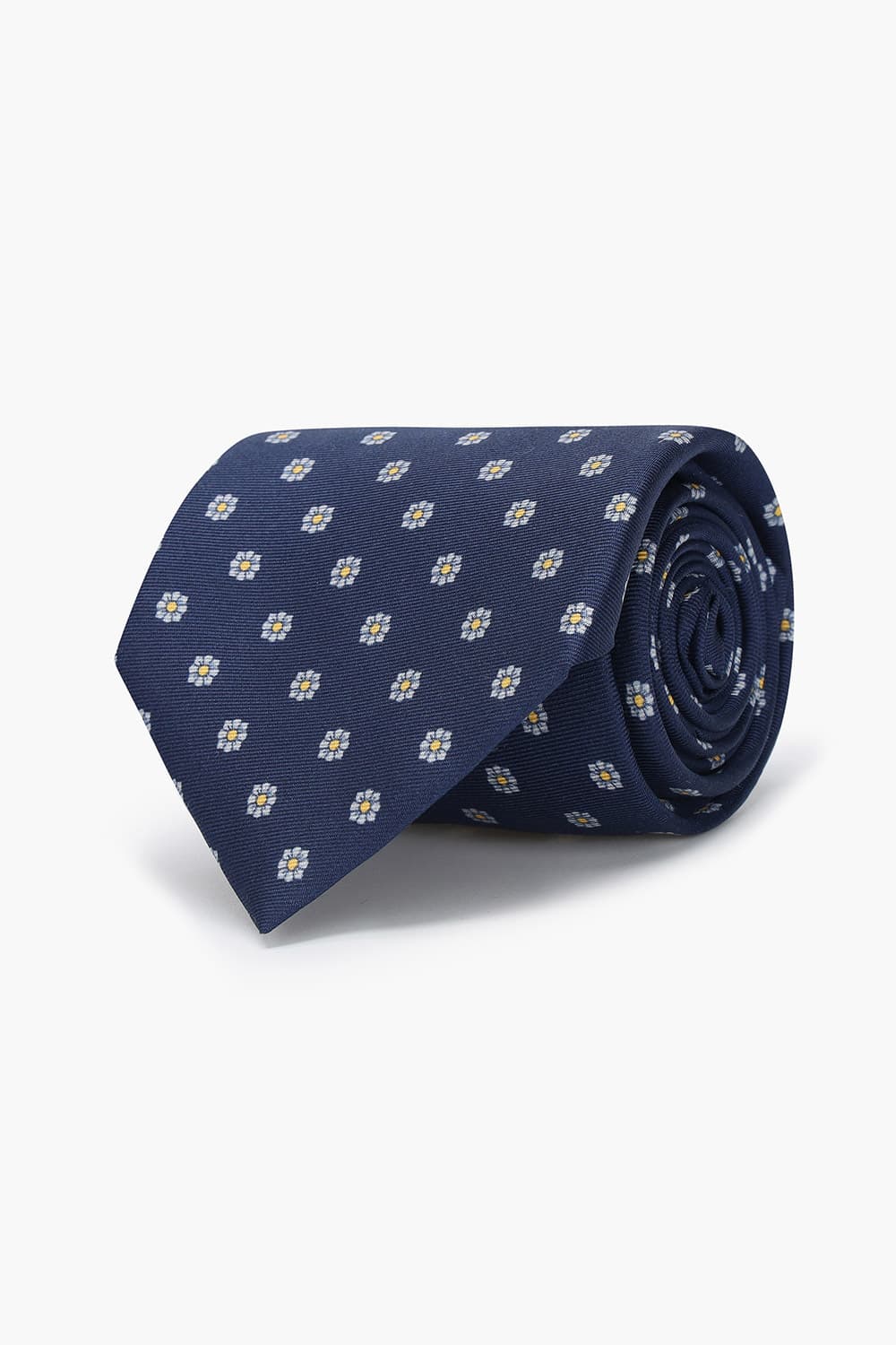 실크 플라워 패턴 넥타이 01002P720801