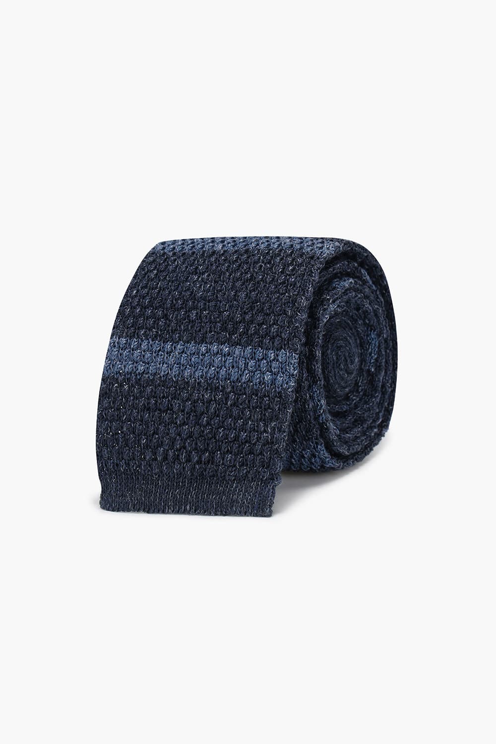 린넨 혼방 스트라이프 넥타이 04178P719801