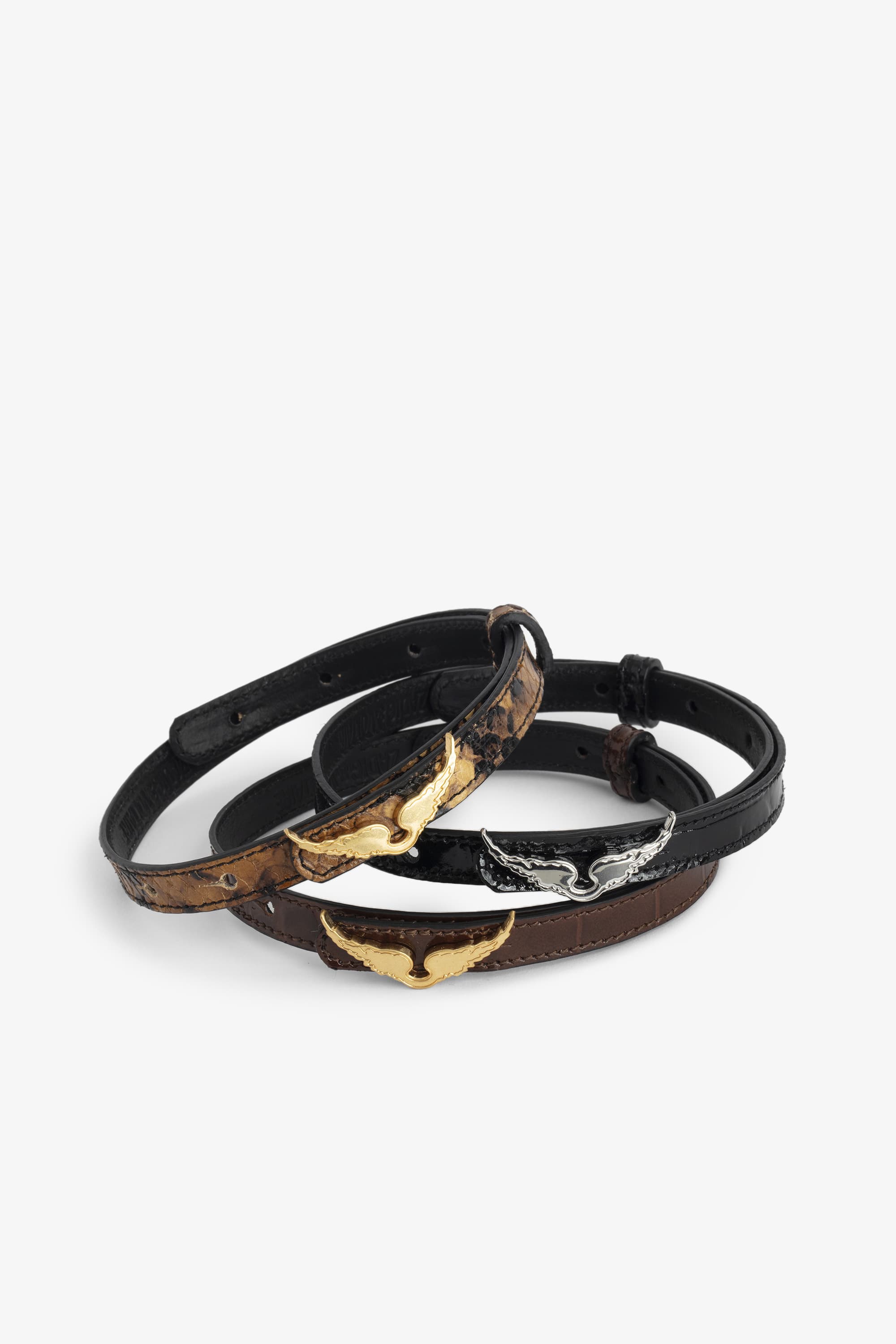 Rock Double Leather Bracelet