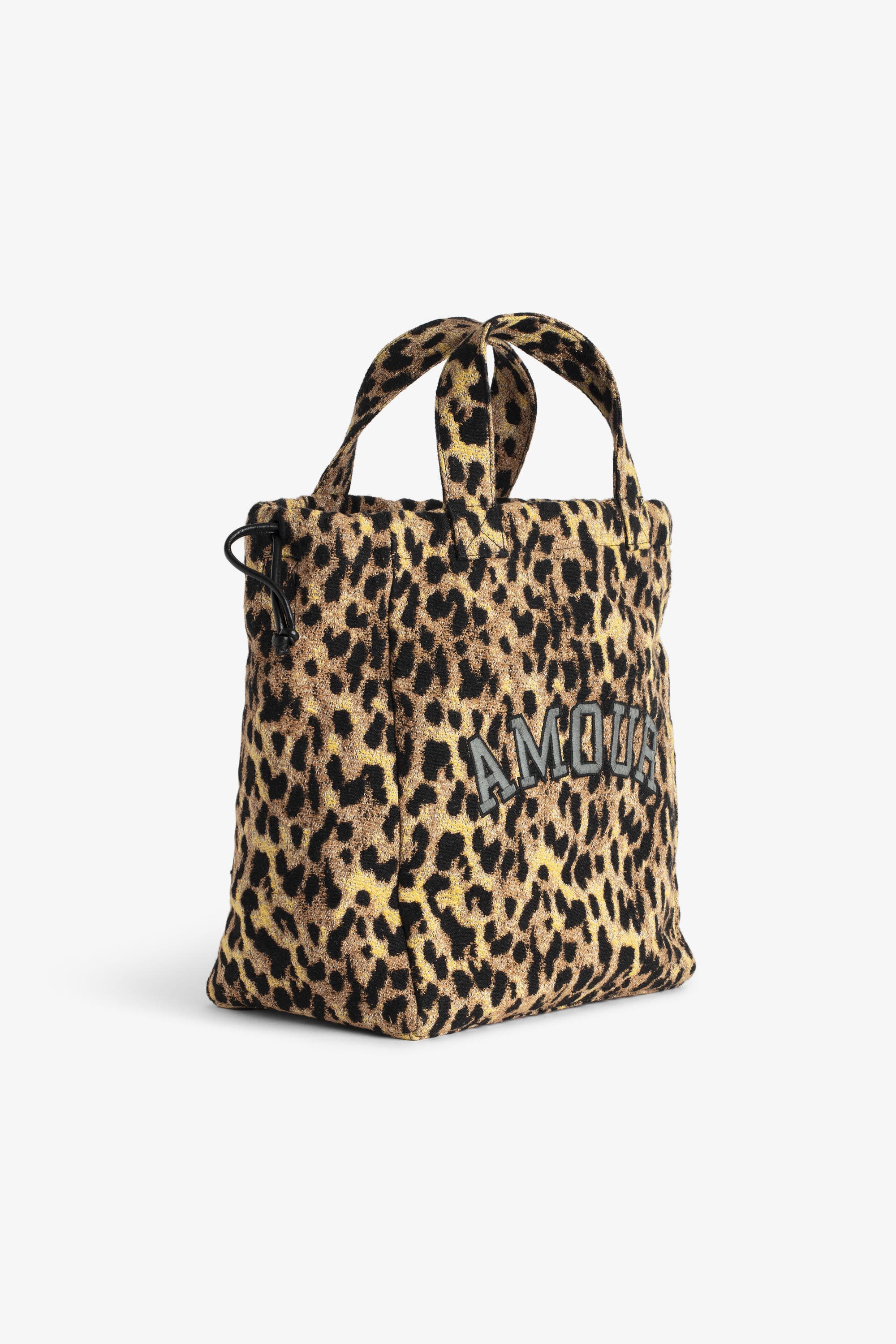 Angel Leopard Tote Bag