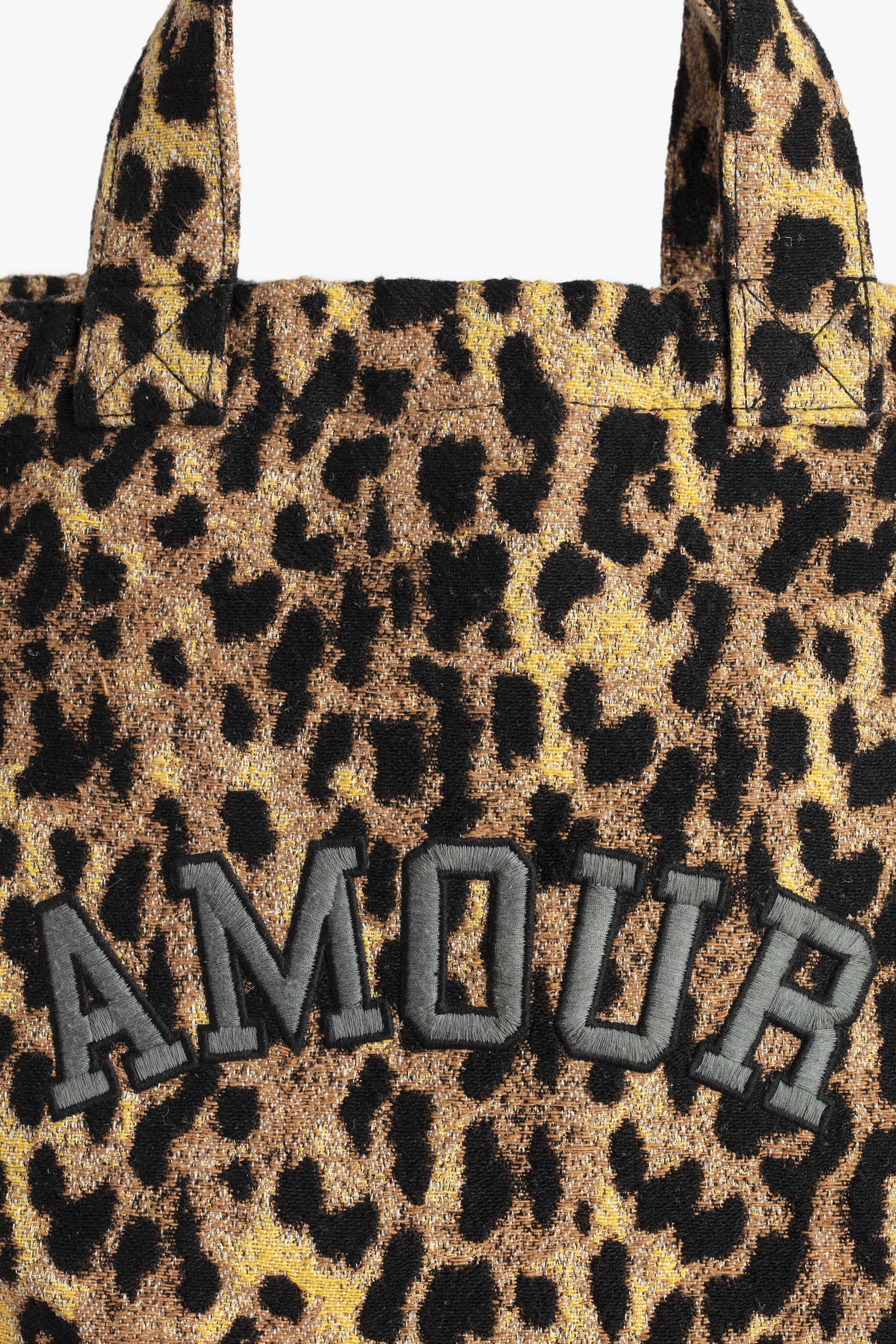 Angel Leopard Tote Bag