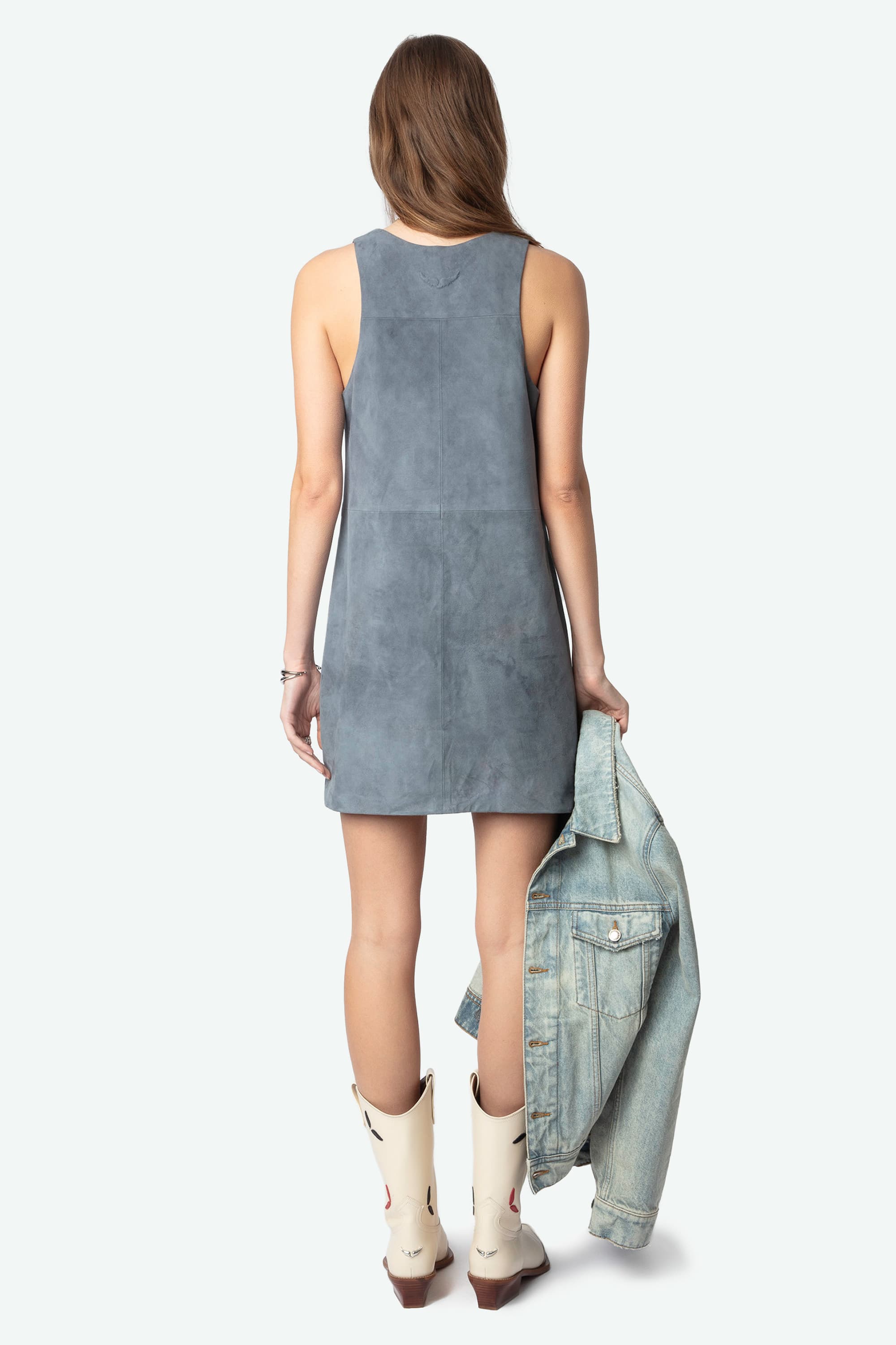 Rasha Suede Dress