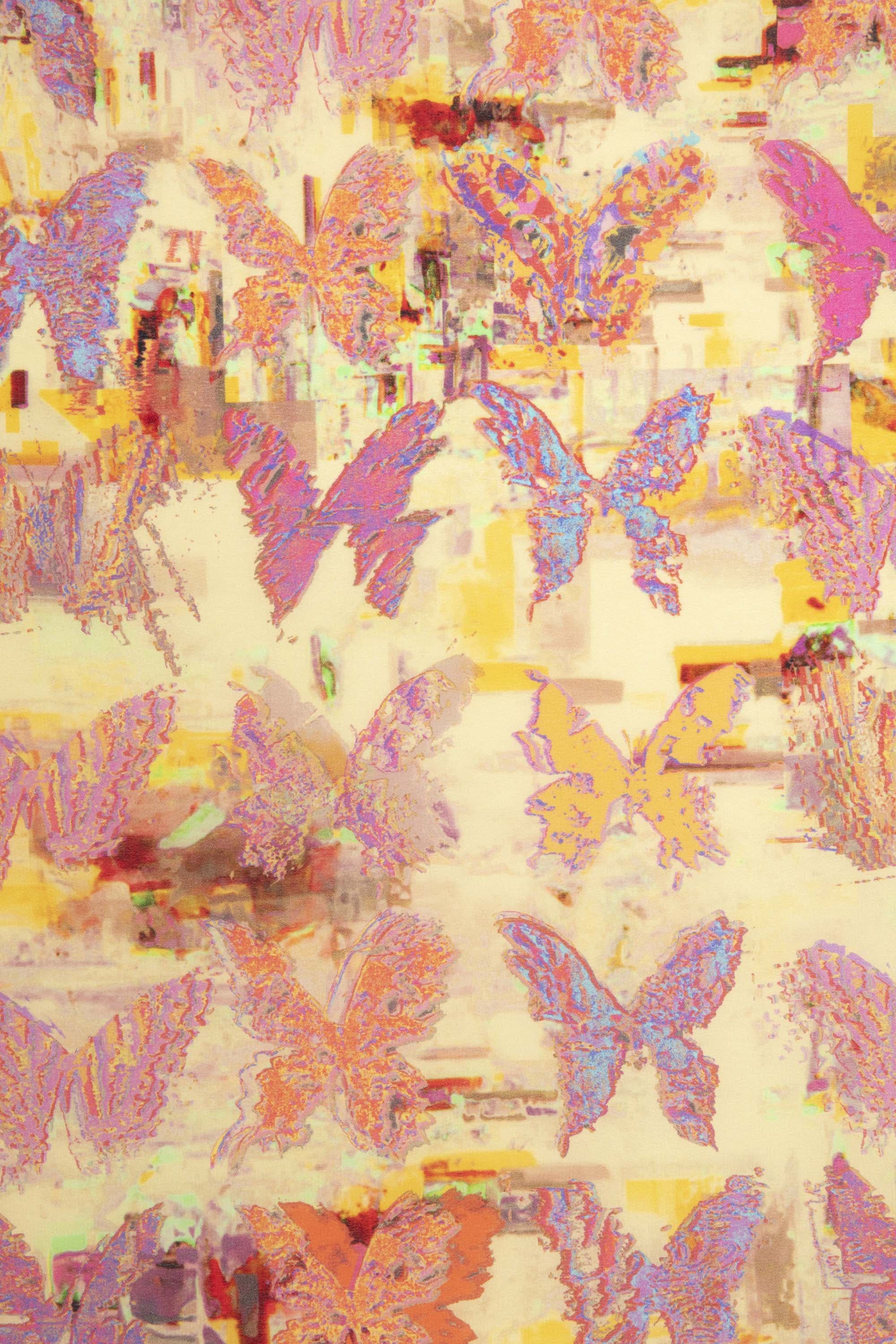 Blondie Butterfly Silk Scarf