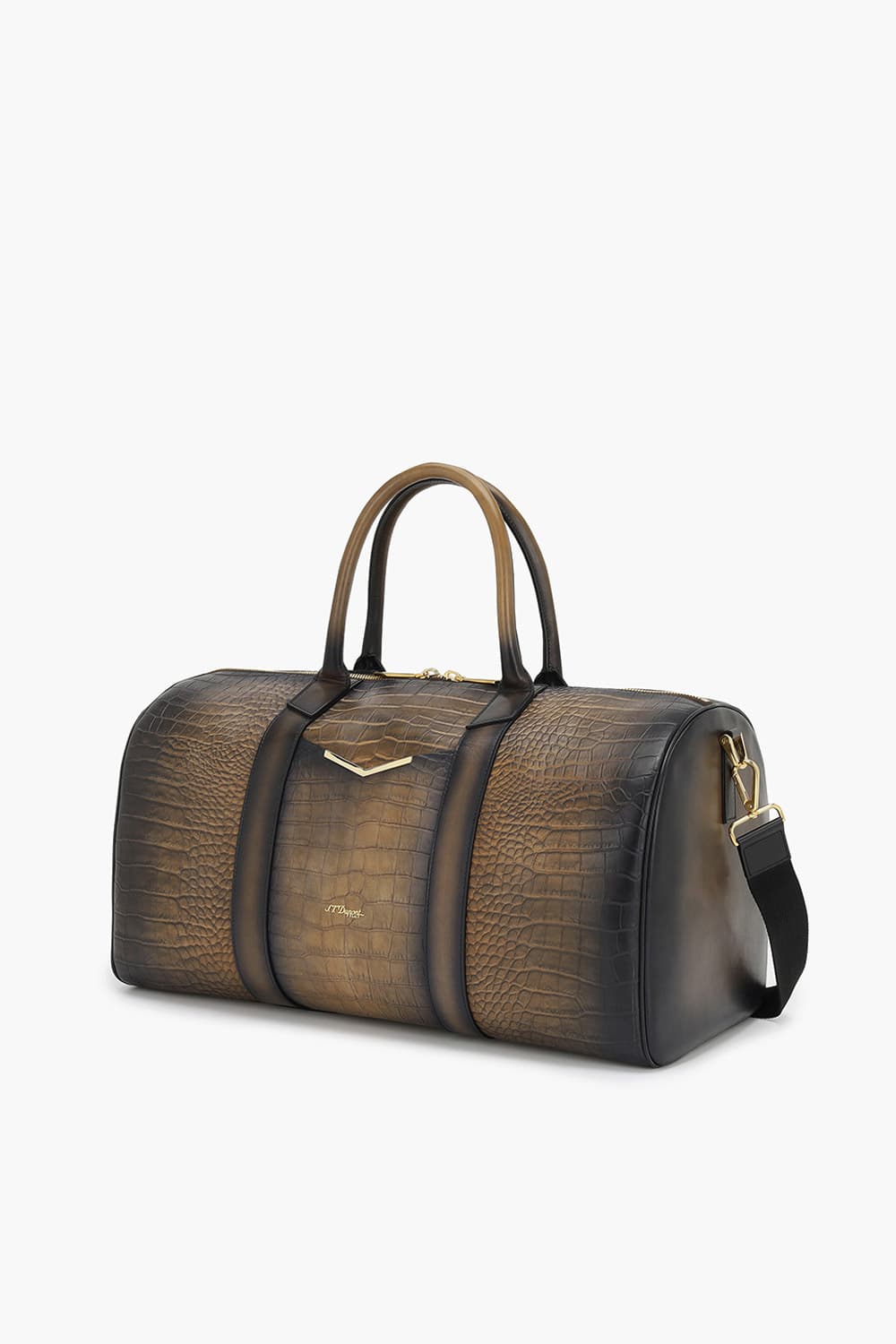 24 르글랑 아뜰리에 크로코패턴 트래블백 하바나 CG191476Z